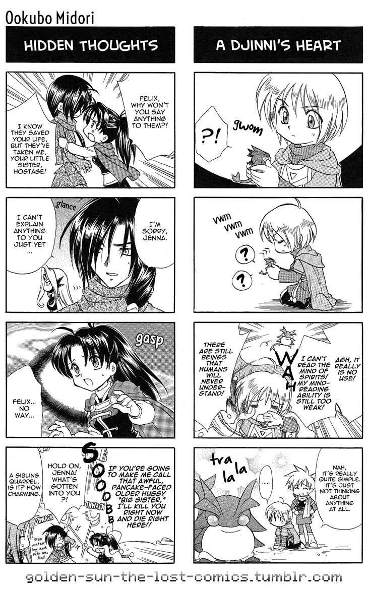 Page 6 Chapter 16 Golden Sun 4-koma Gag Battle