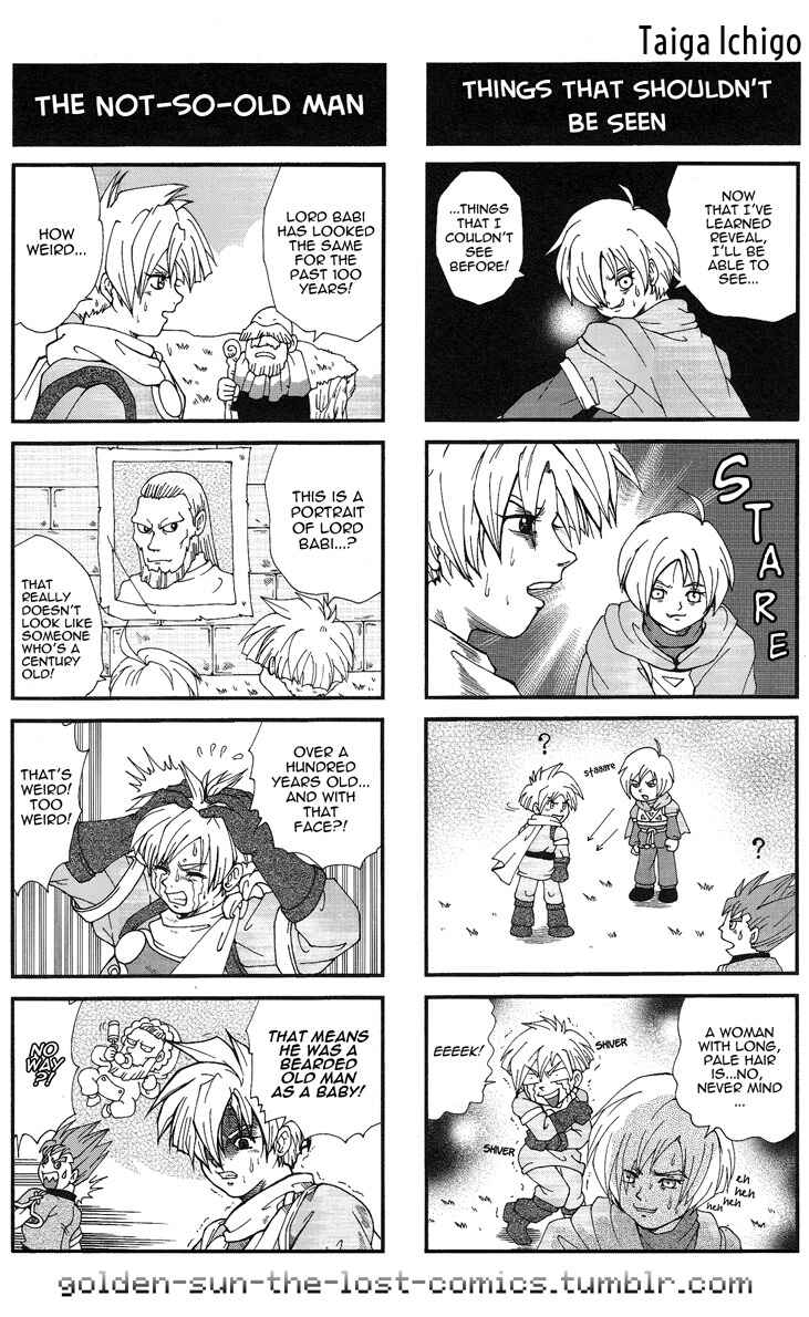 Page 5 Chapter 15 Golden Sun 4-koma Gag Battle