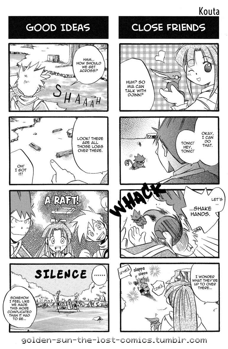 Page 5 Chapter 19 Golden Sun 4-koma Gag Battle