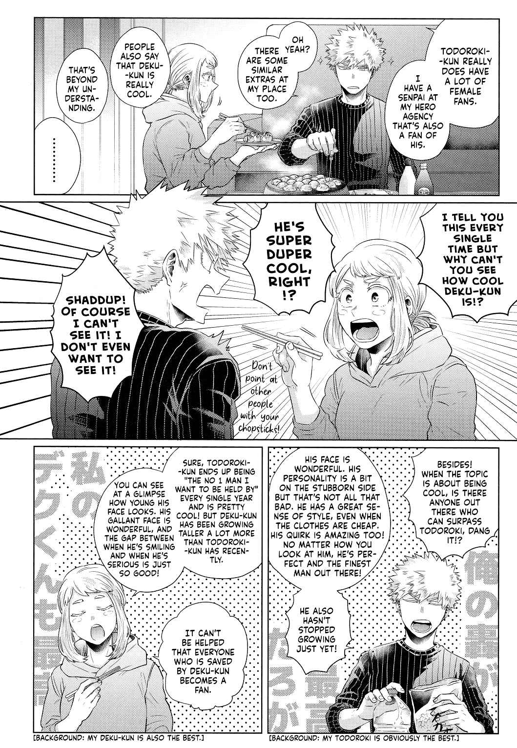 Page 12 Chapter 1 My Hero Academia - OchaBaku Gohankai (Doujinshi)