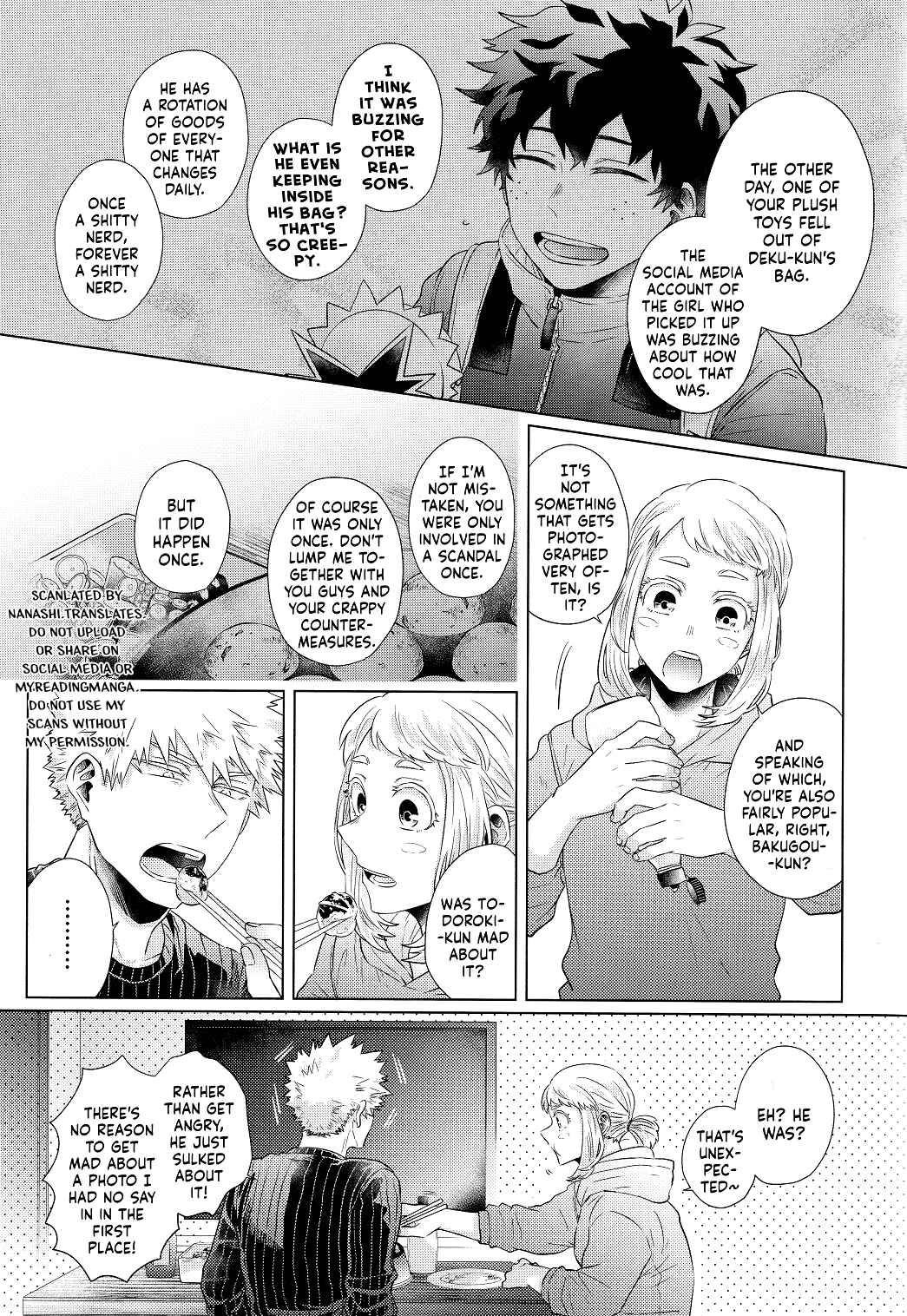 Page 13 Chapter 1 My Hero Academia - OchaBaku Gohankai (Doujinshi)
