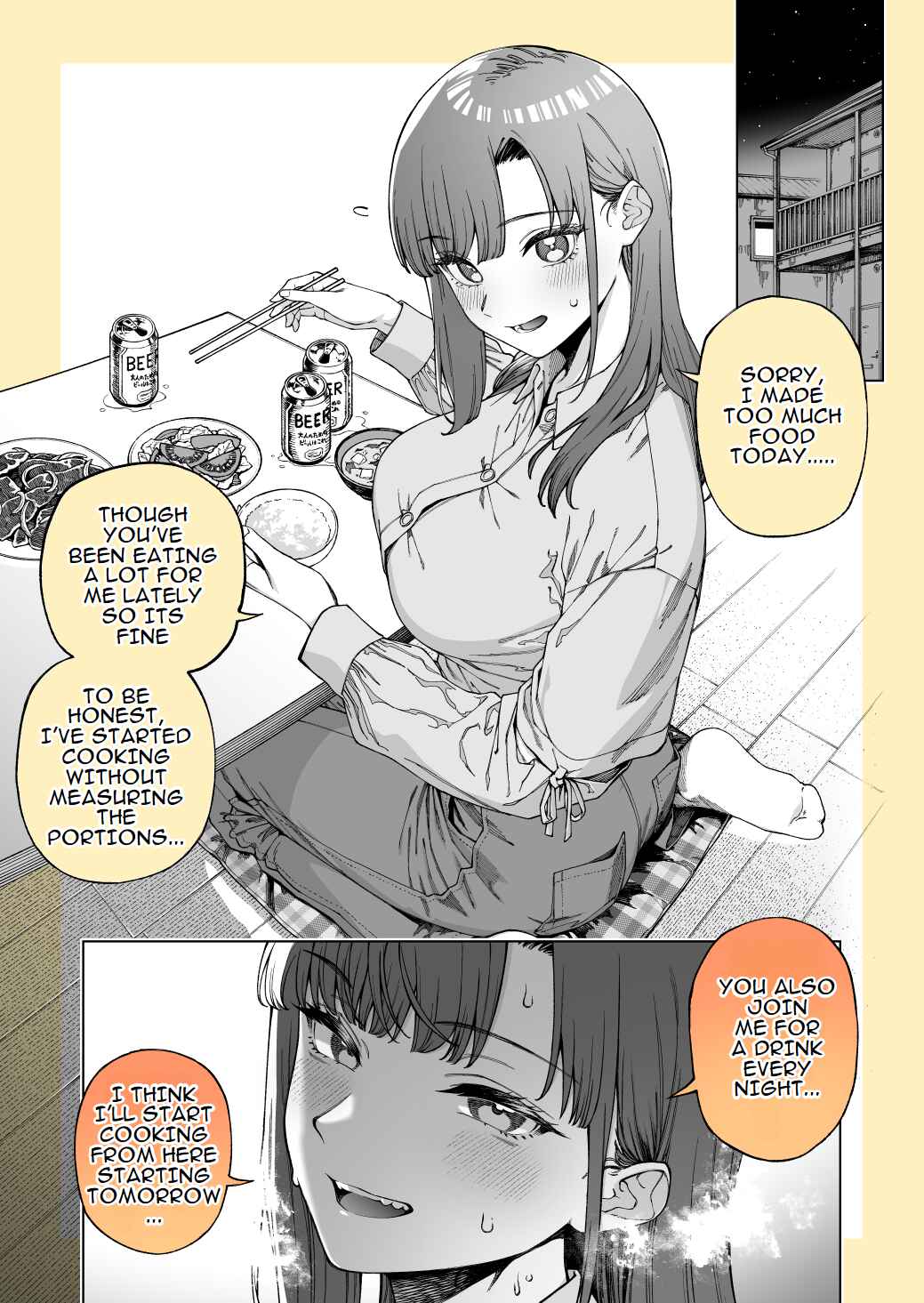 Page 1 Chapter Unknown_3303 Tonari ni Hikkoshite kita Onnanoko ga Maiban Gohan wo Tsukuri sugirun desuga...