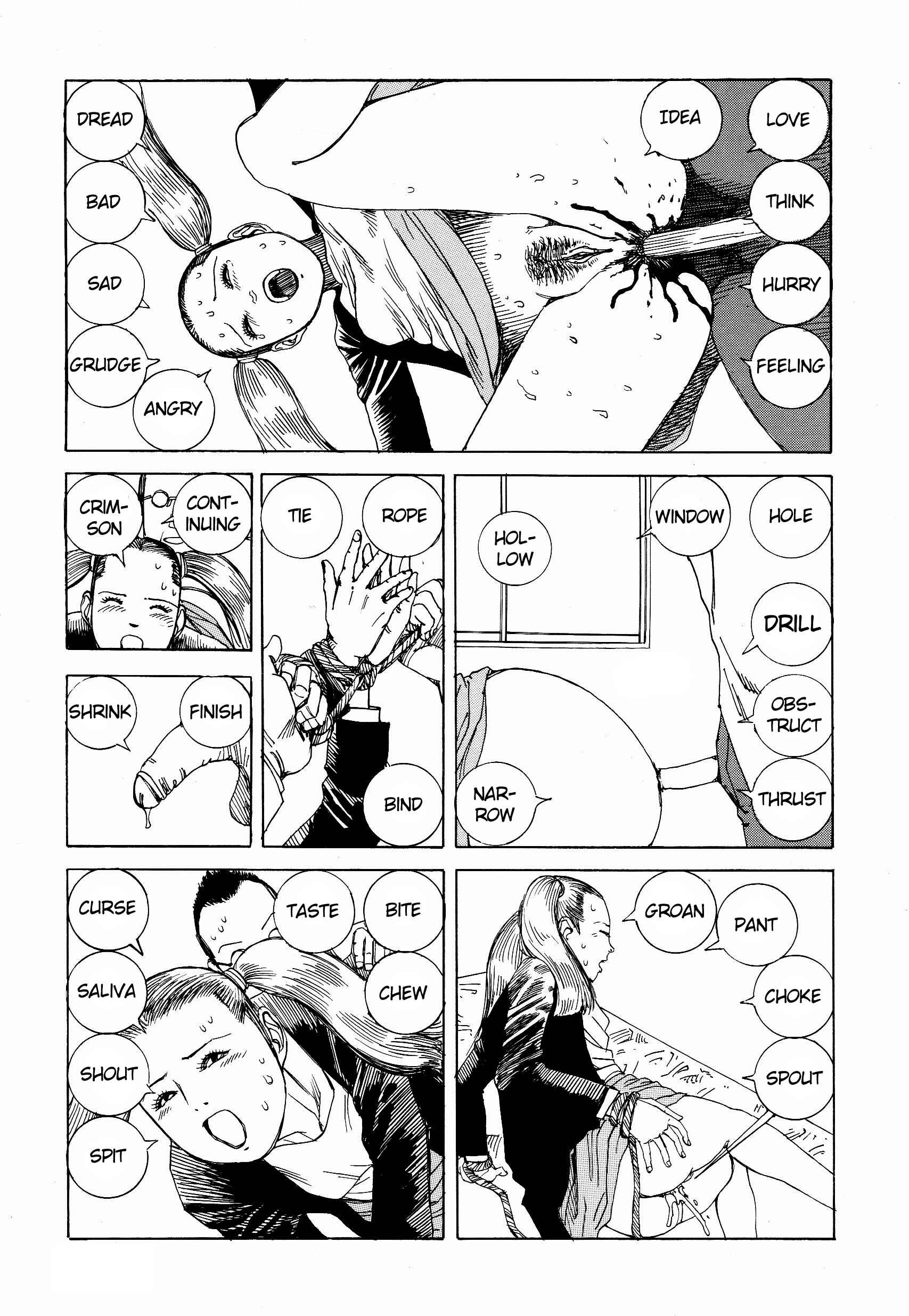 Page 15 Chapter 10 Manga in which Holes, Words, and Blood and such Appear