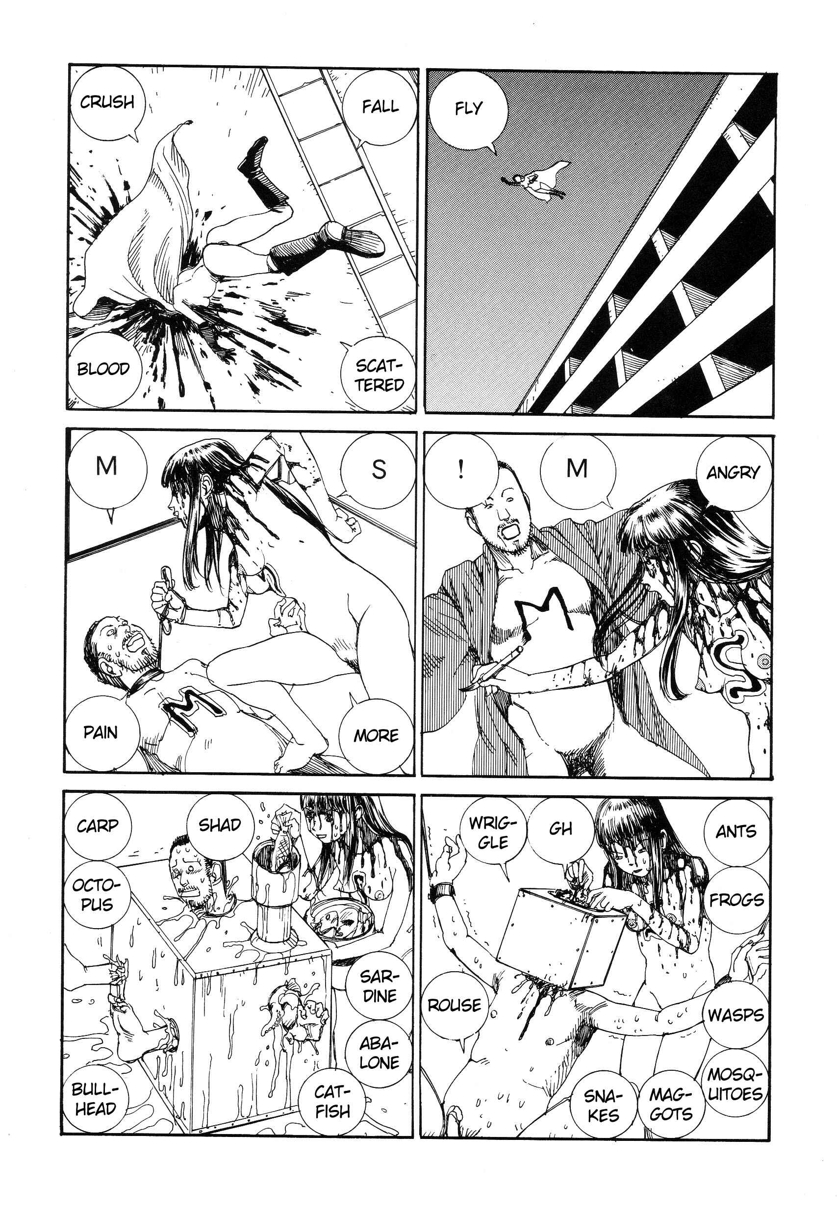 Page 6 Chapter 10 Manga in which Holes, Words, and Blood and such Appear