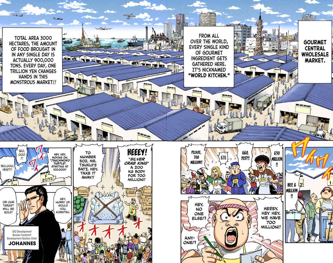 Page 12 Chapter 3 Toriko (Official Colored)
