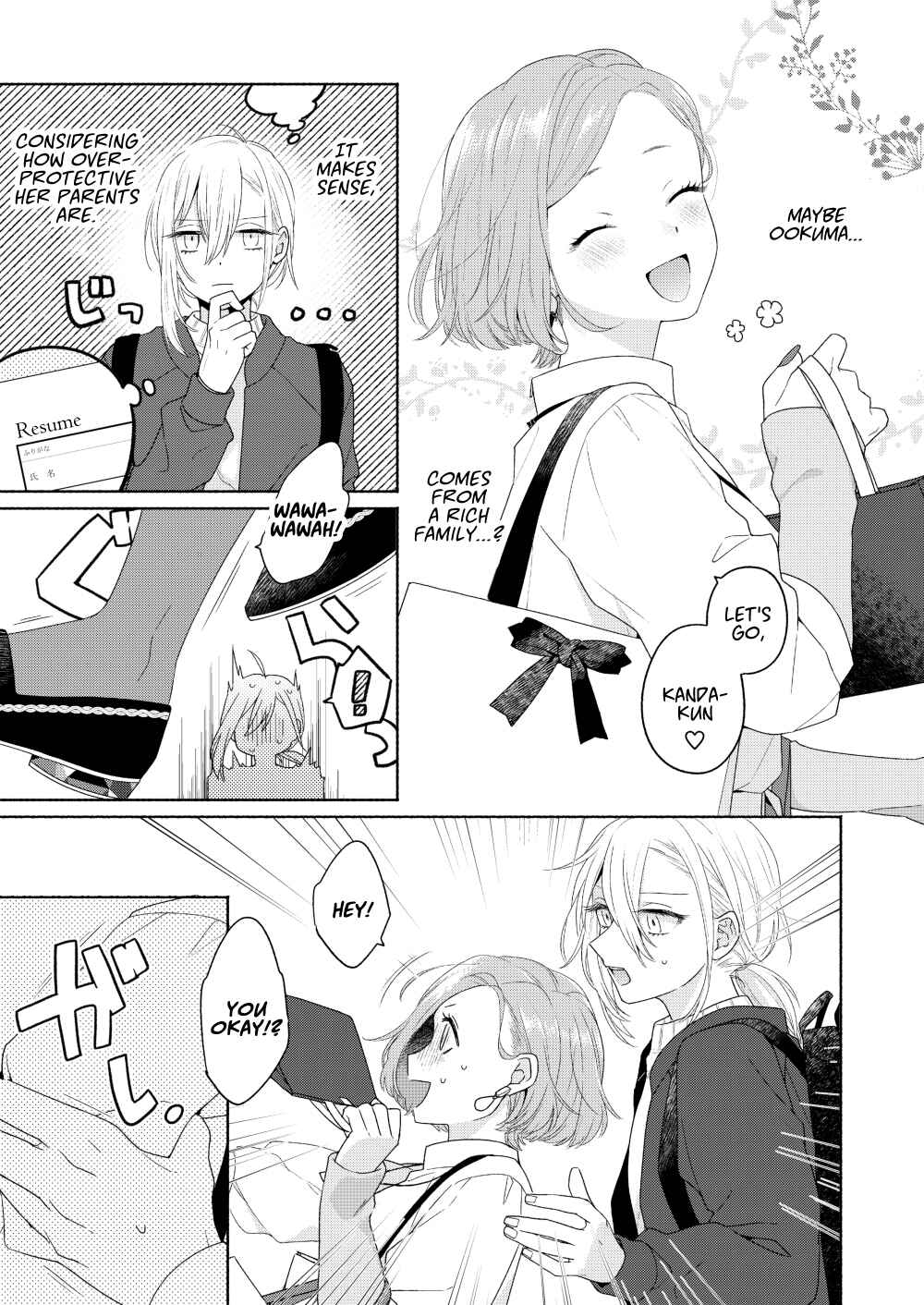 Page 5 Chapter 4 Handsome Girl and Sheltered Girl