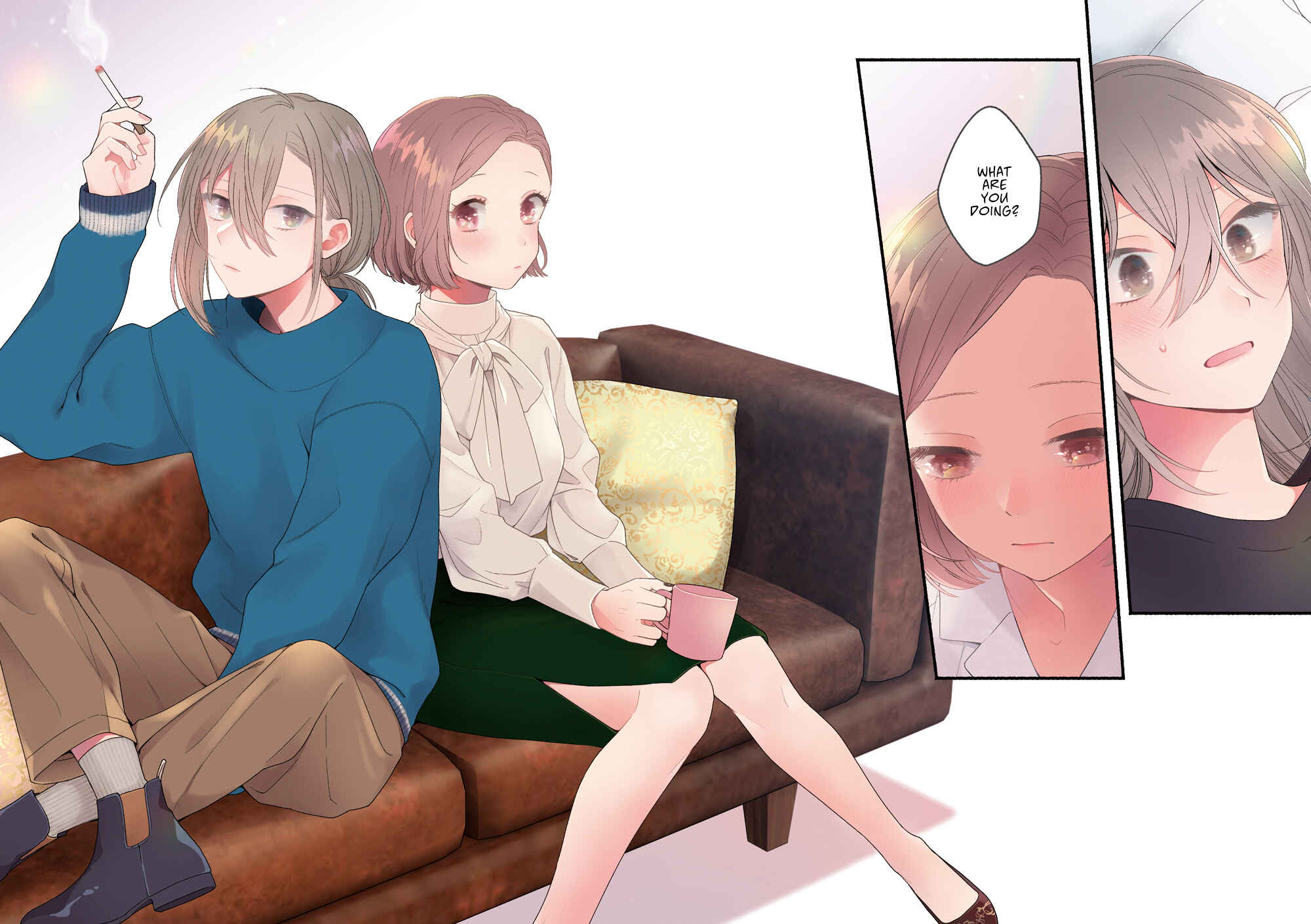 Page 2 Chapter 3 Handsome Girl and Sheltered Girl