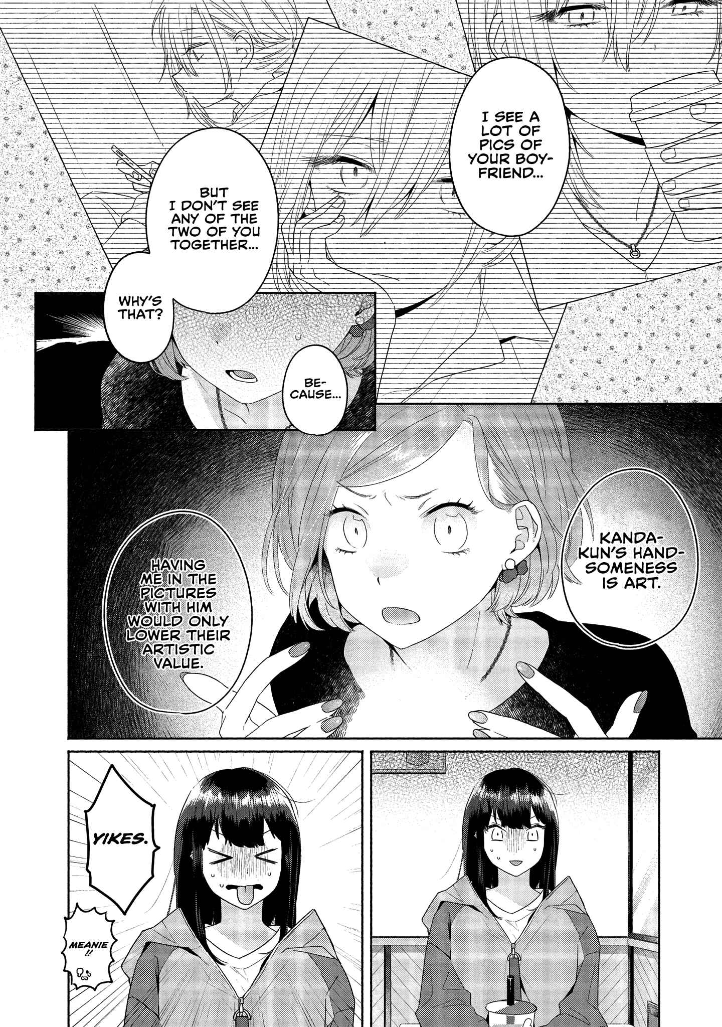 Page 10 Chapter 6.5 Handsome Girl and Sheltered Girl