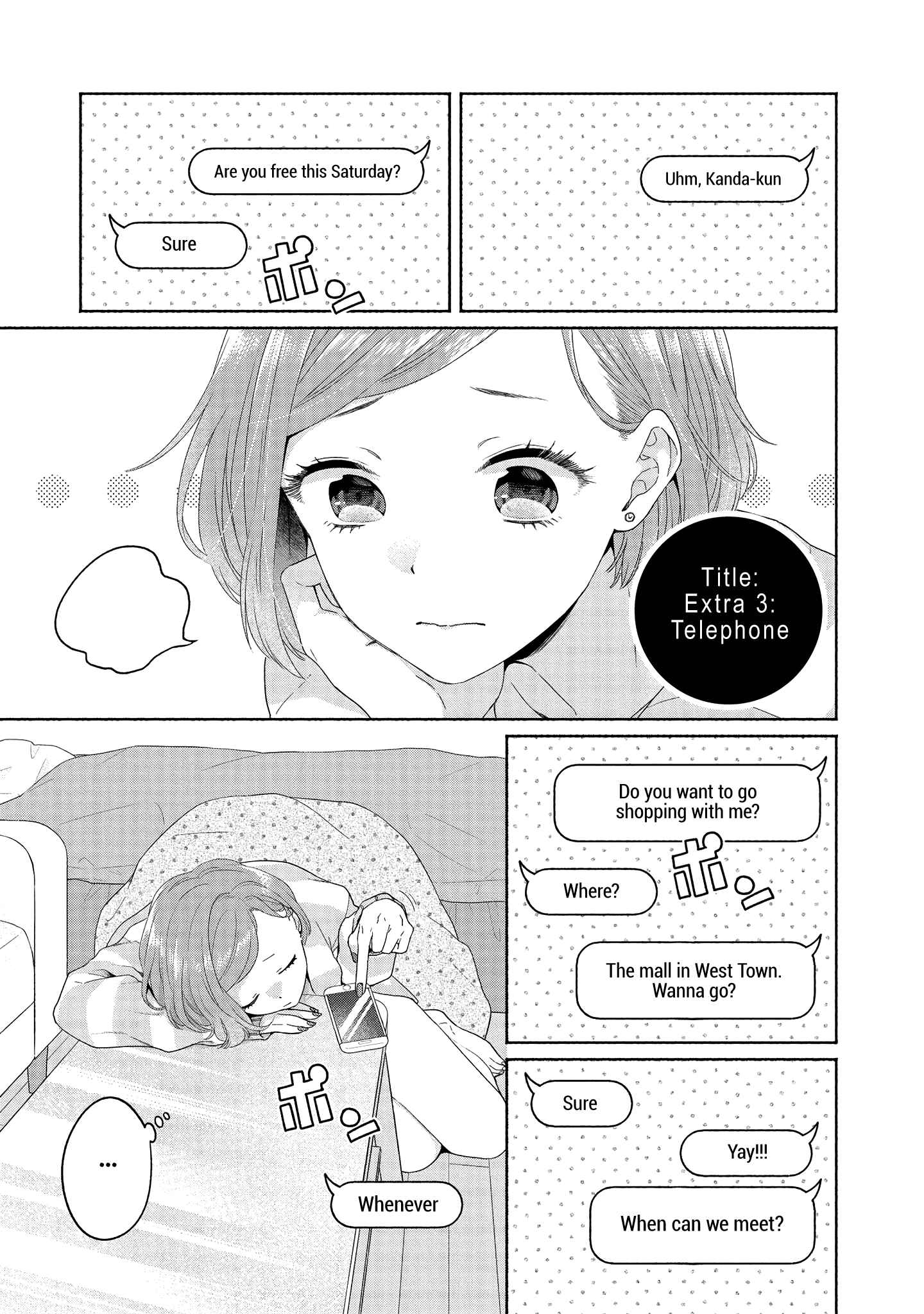 Page 12 Chapter 6.5 Handsome Girl and Sheltered Girl