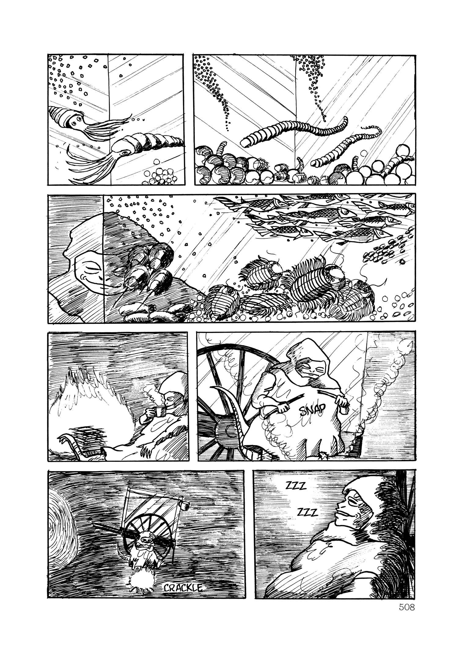 Page 8 Chapter 28 The Wooden-Mortared Kingdom - Garo 20th Anniversary Memorial Issue