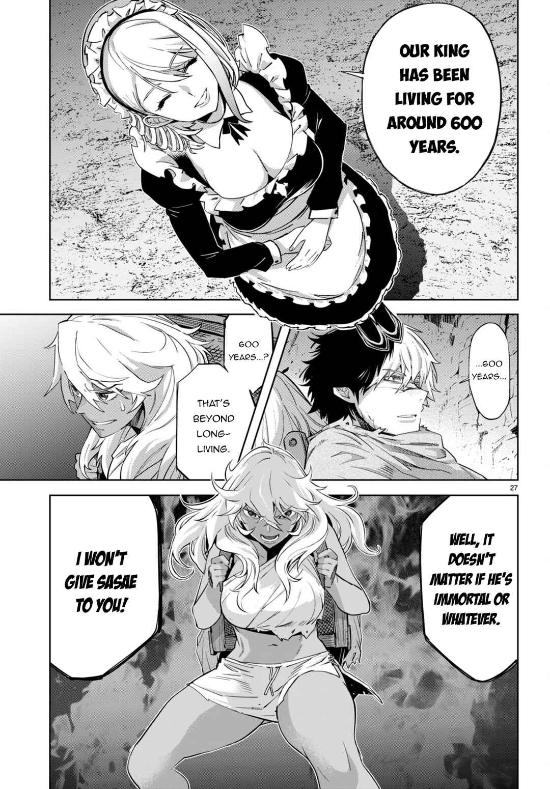 Page 28 Chapter 57 Game of Familia: Kazoku Senki
