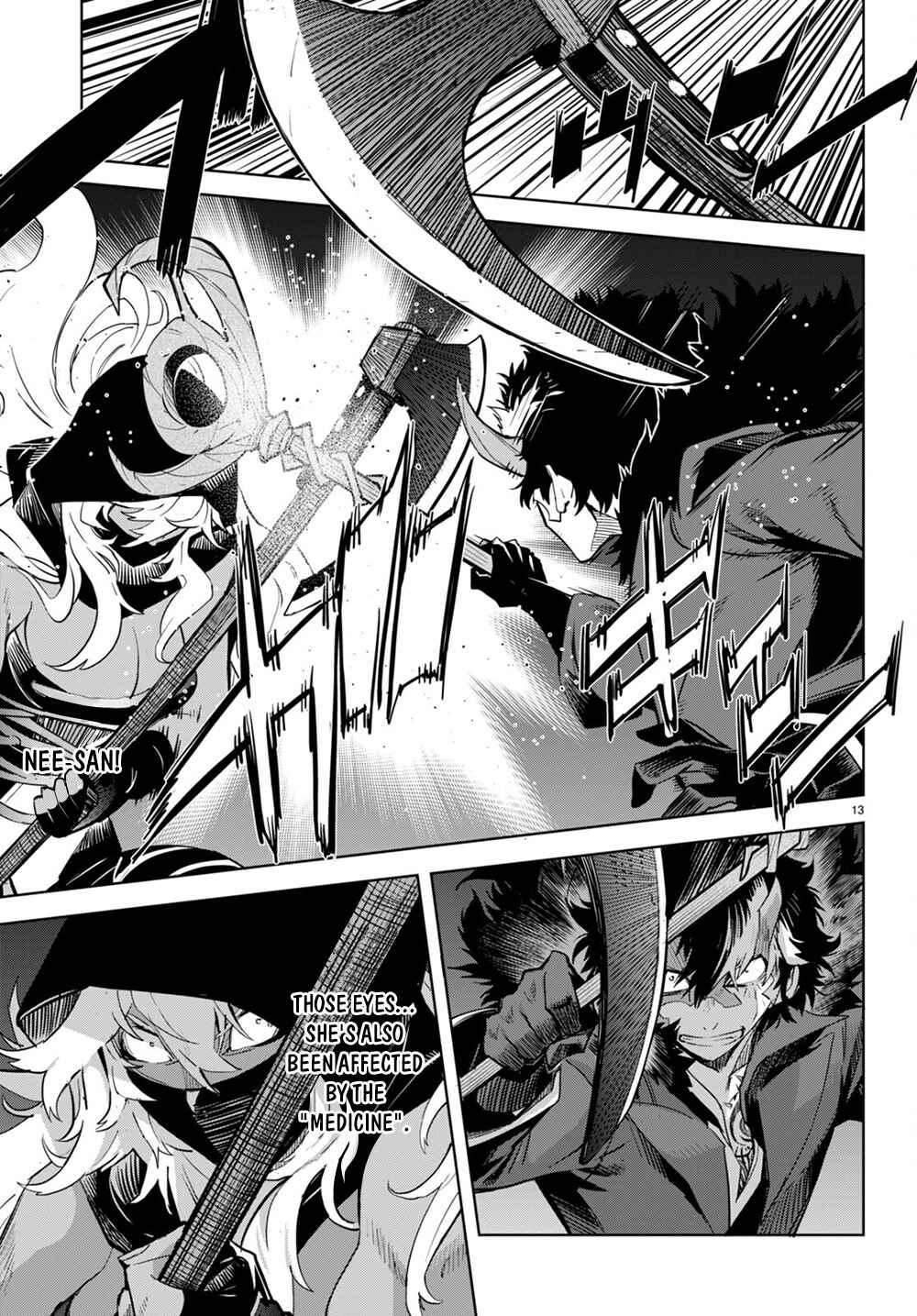 Page 13 Chapter 45 Game of Familia: Kazoku Senki