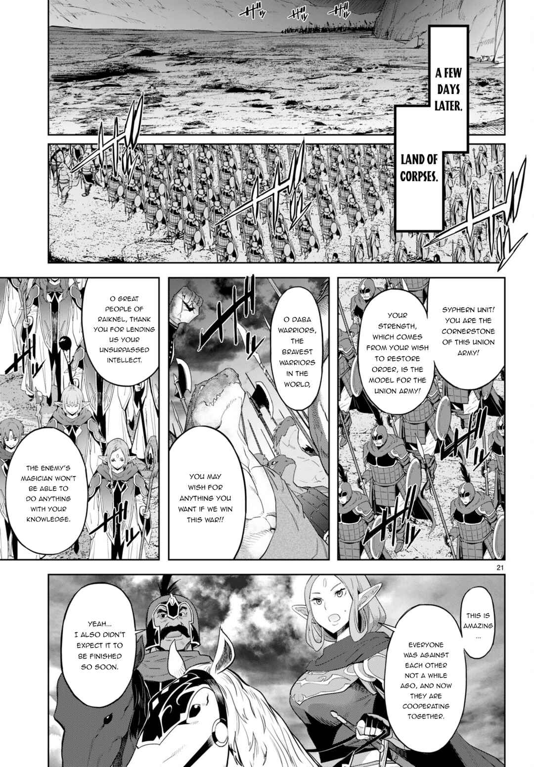 Page 22 Chapter 47 Game of Familia: Kazoku Senki