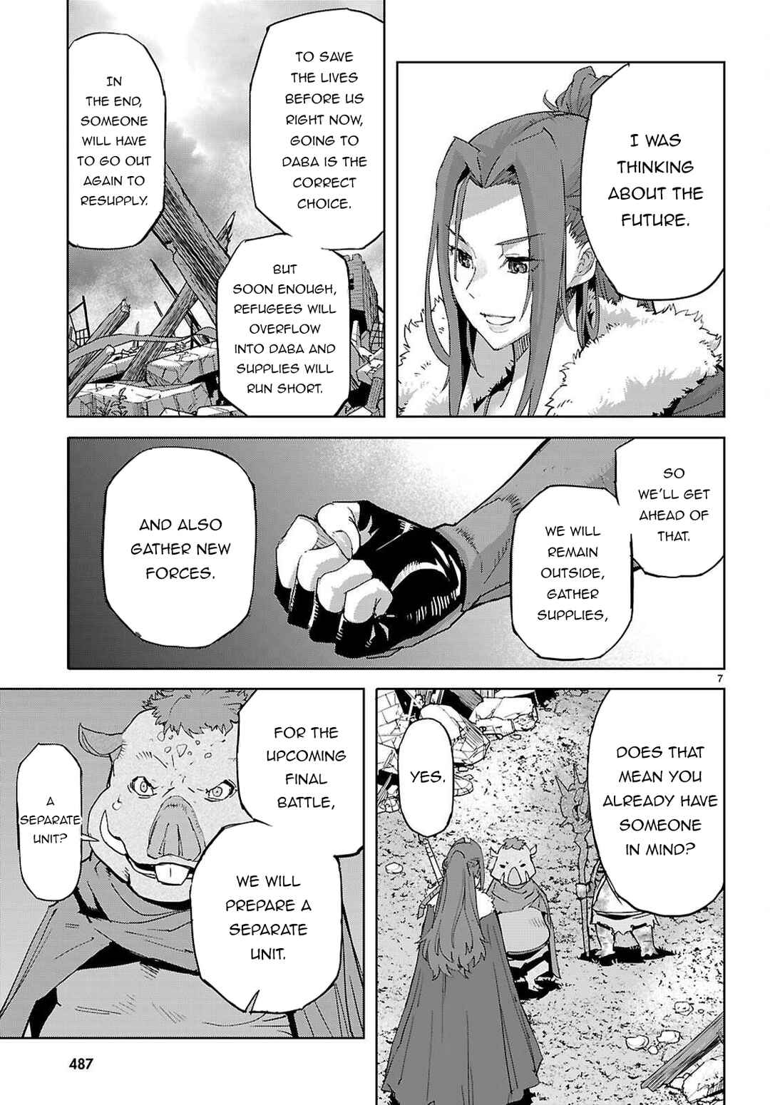 Page 8 Chapter 77 Game of Familia: Kazoku Senki