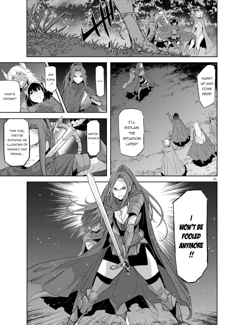 Page 21 Chapter 42 Game of Familia: Kazoku Senki