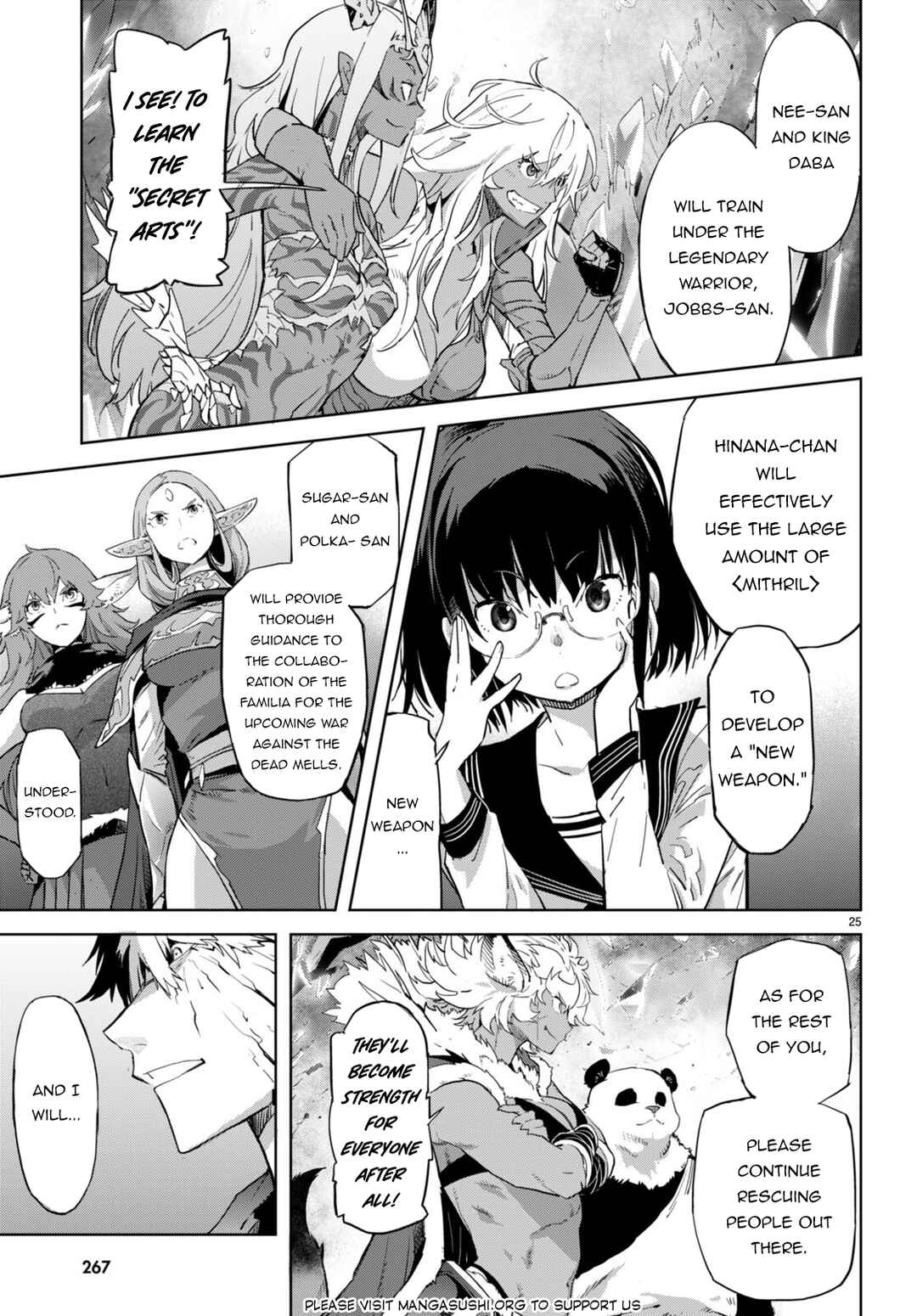 Page 25 Chapter 63 Game of Familia: Kazoku Senki