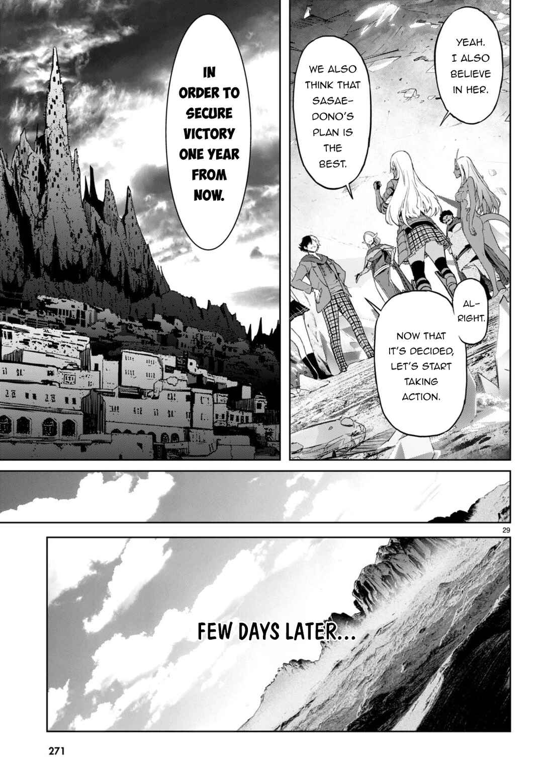 Page 29 Chapter 63 Game of Familia: Kazoku Senki