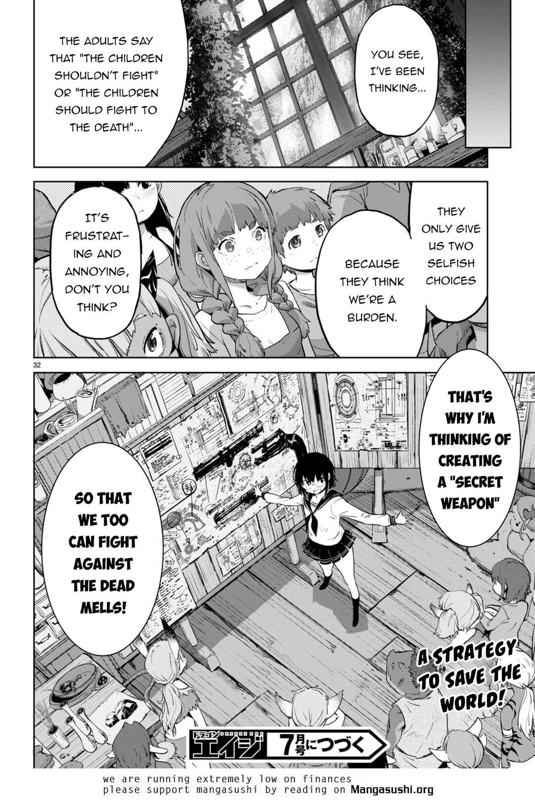 Page 32 Chapter 63 Game of Familia: Kazoku Senki