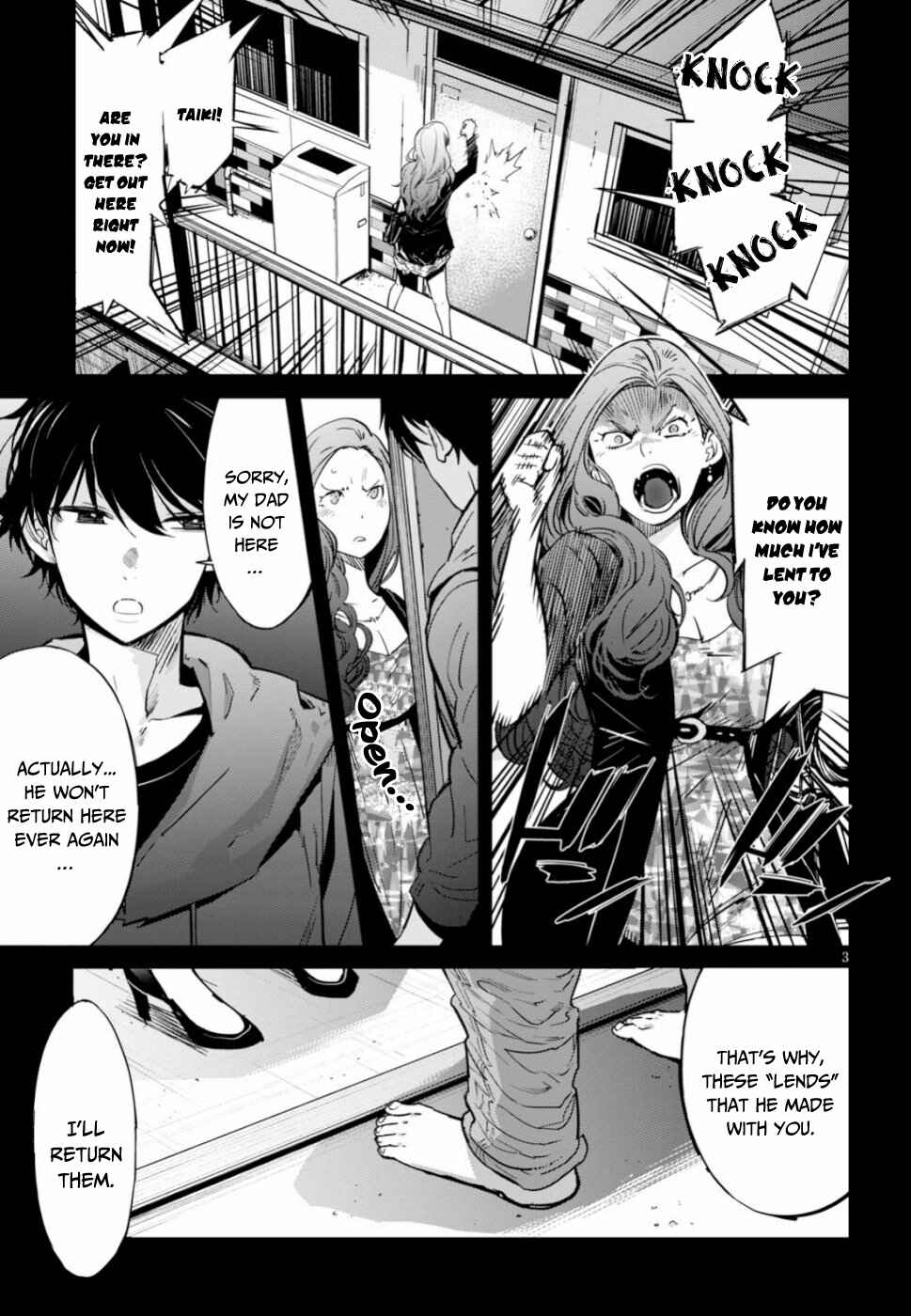 Page 4 Chapter 18 Game of Familia: Kazoku Senki