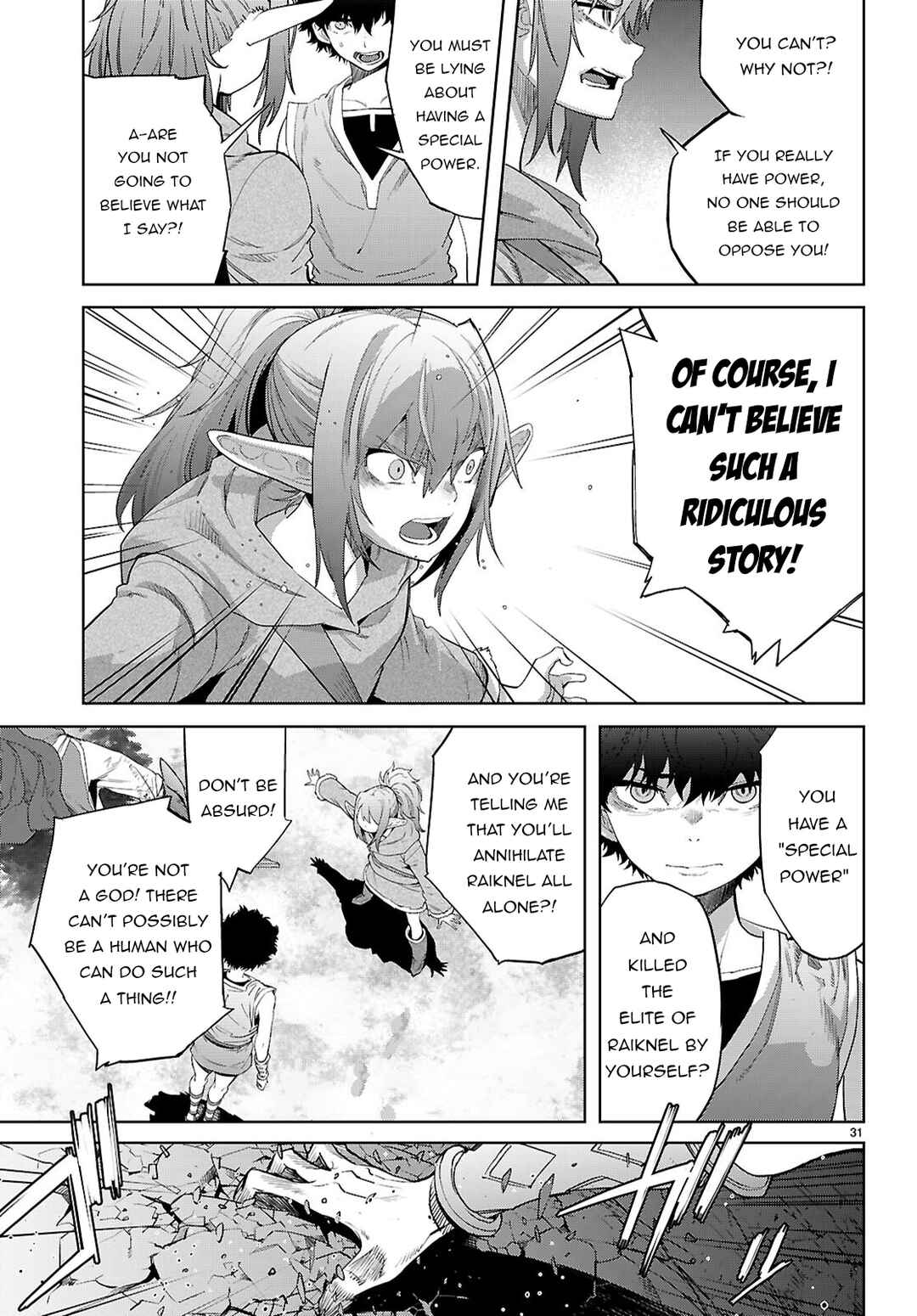 Page 31 Chapter 67 Game of Familia: Kazoku Senki