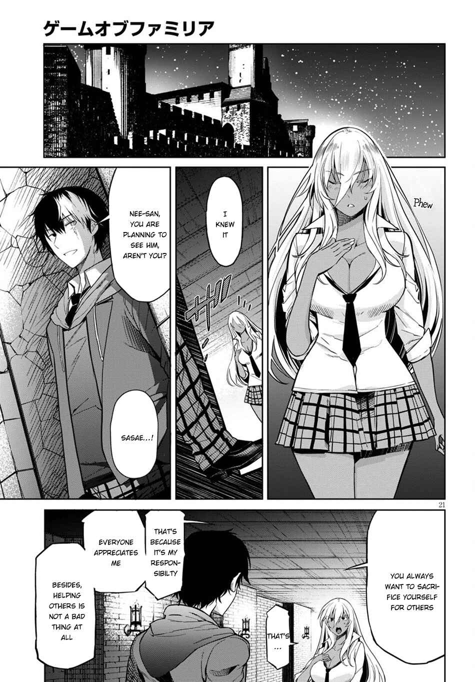 Page 22 Chapter 3 Game of Familia: Kazoku Senki