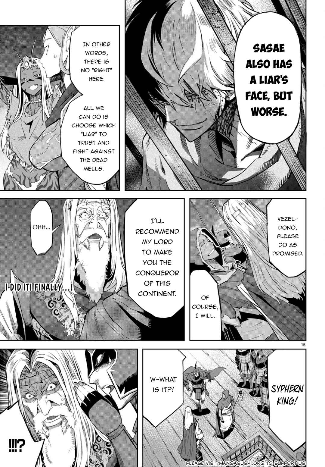 Page 15 Chapter 59 Game of Familia: Kazoku Senki