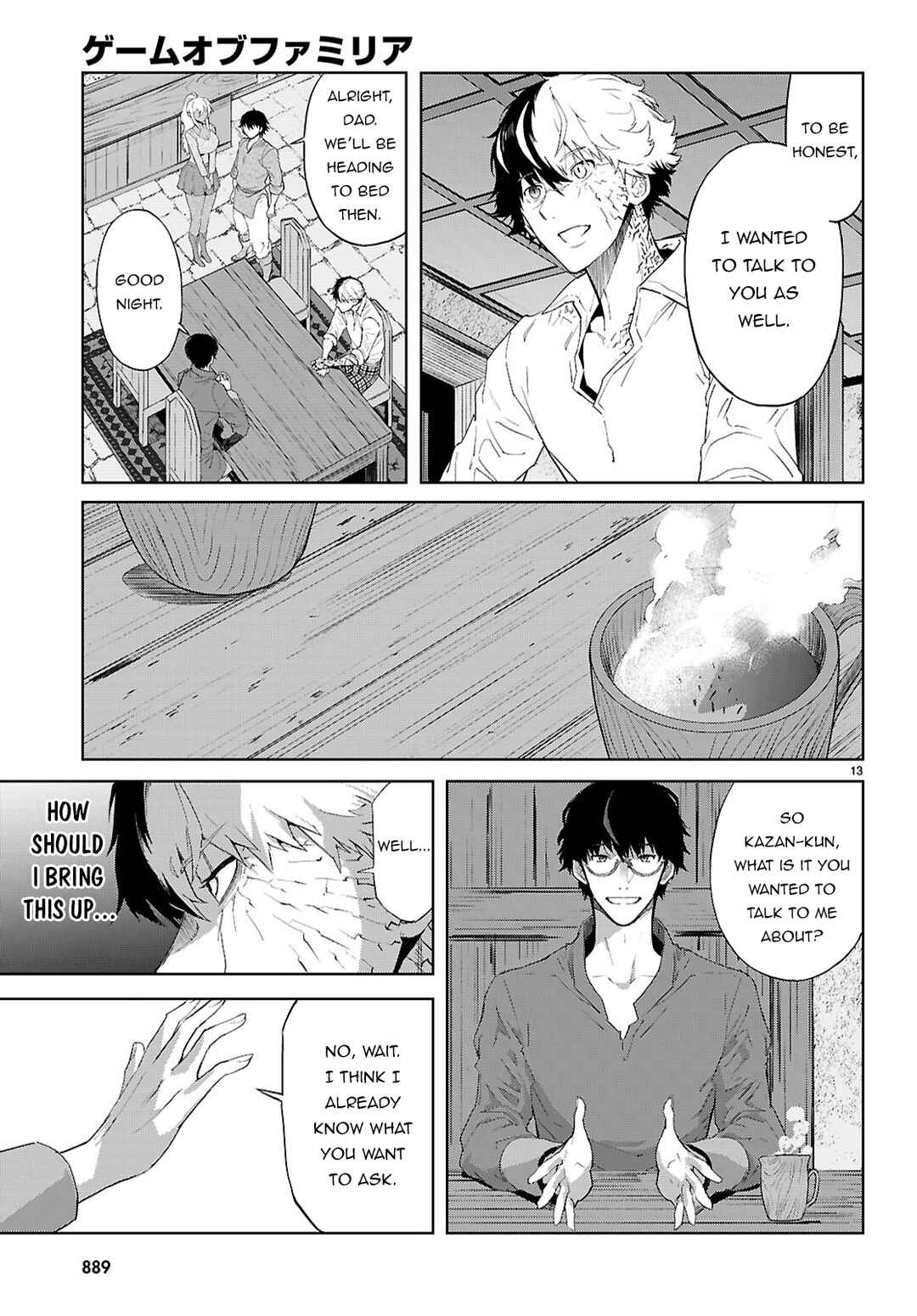 Page 14 Chapter 72 Game of Familia: Kazoku Senki