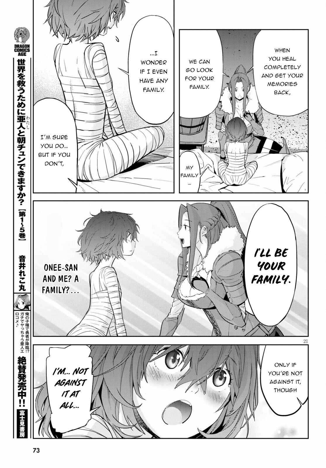 Page 21 Chapter 37 Game of Familia: Kazoku Senki