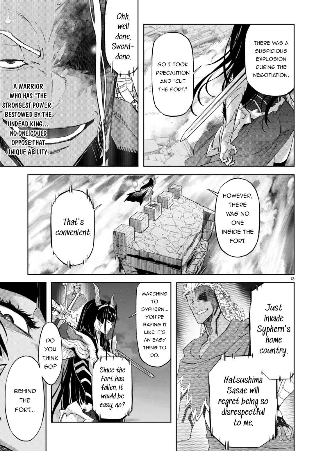 Page 14 Chapter 61 Game of Familia: Kazoku Senki
