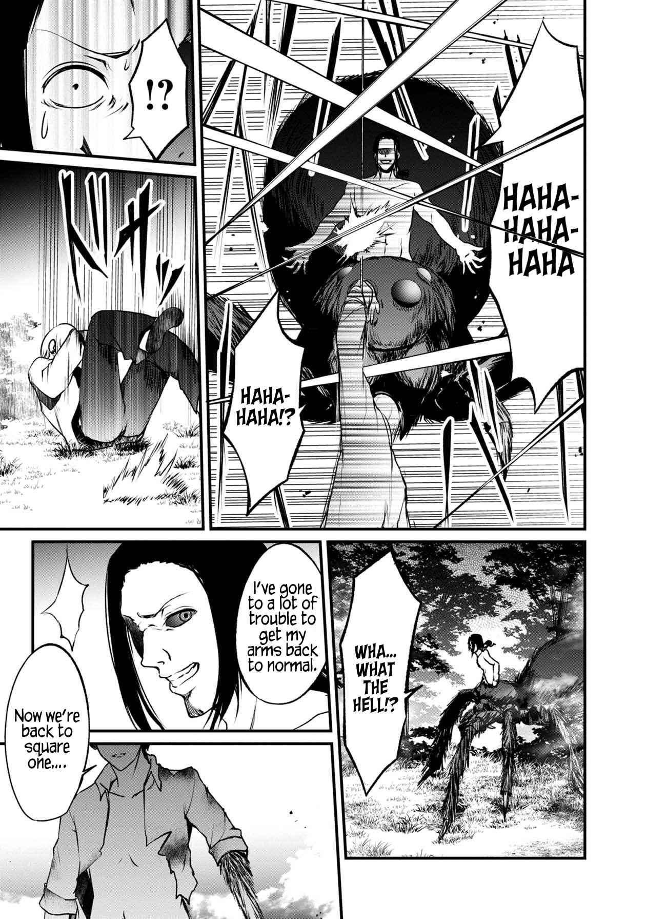 Page 40 Chapter 36 Namae no nai Kaibutsu - Kumo to Shoujo to Ryoki Satsujin