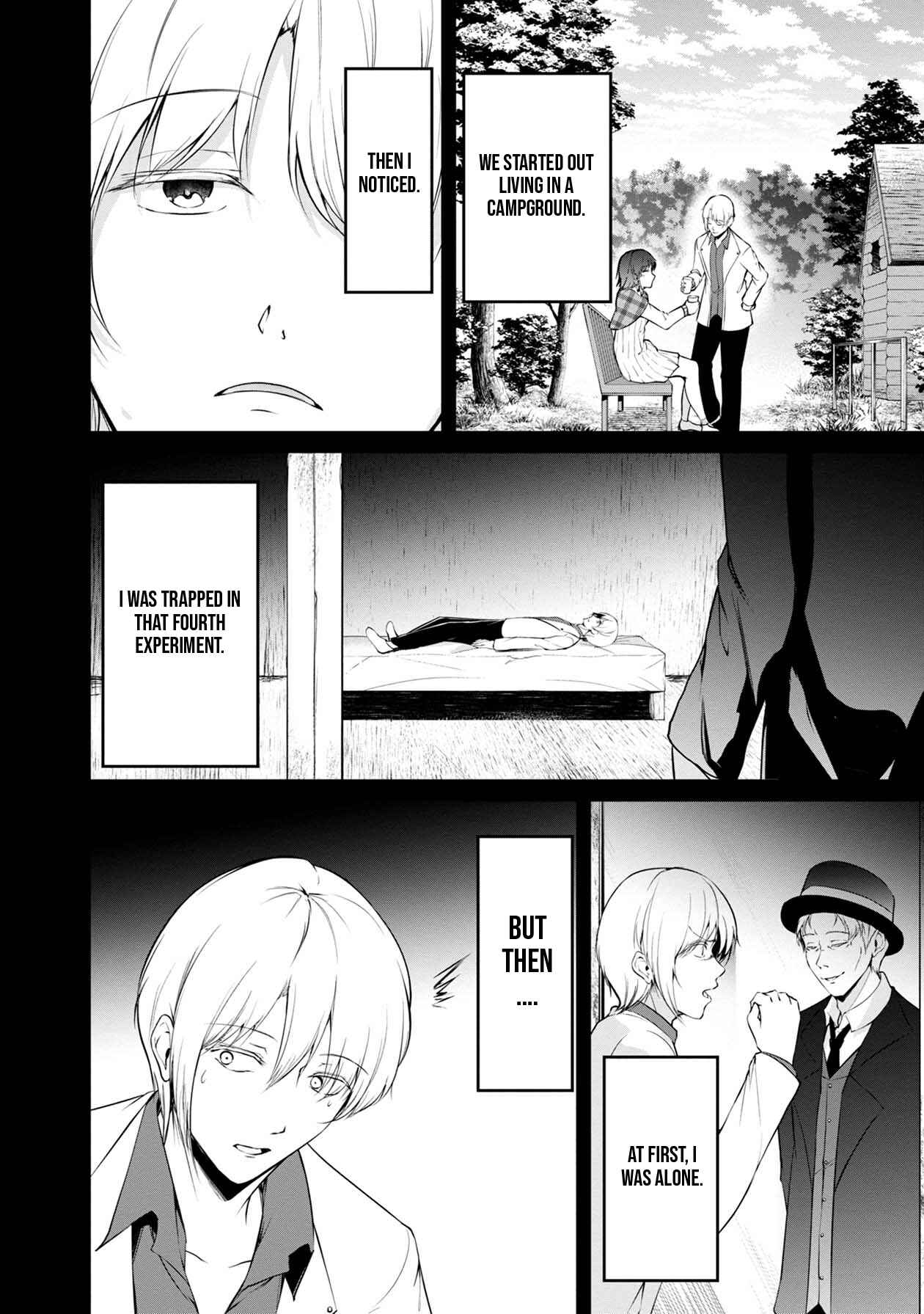Page 5 Chapter 36 Namae no nai Kaibutsu - Kumo to Shoujo to Ryoki Satsujin