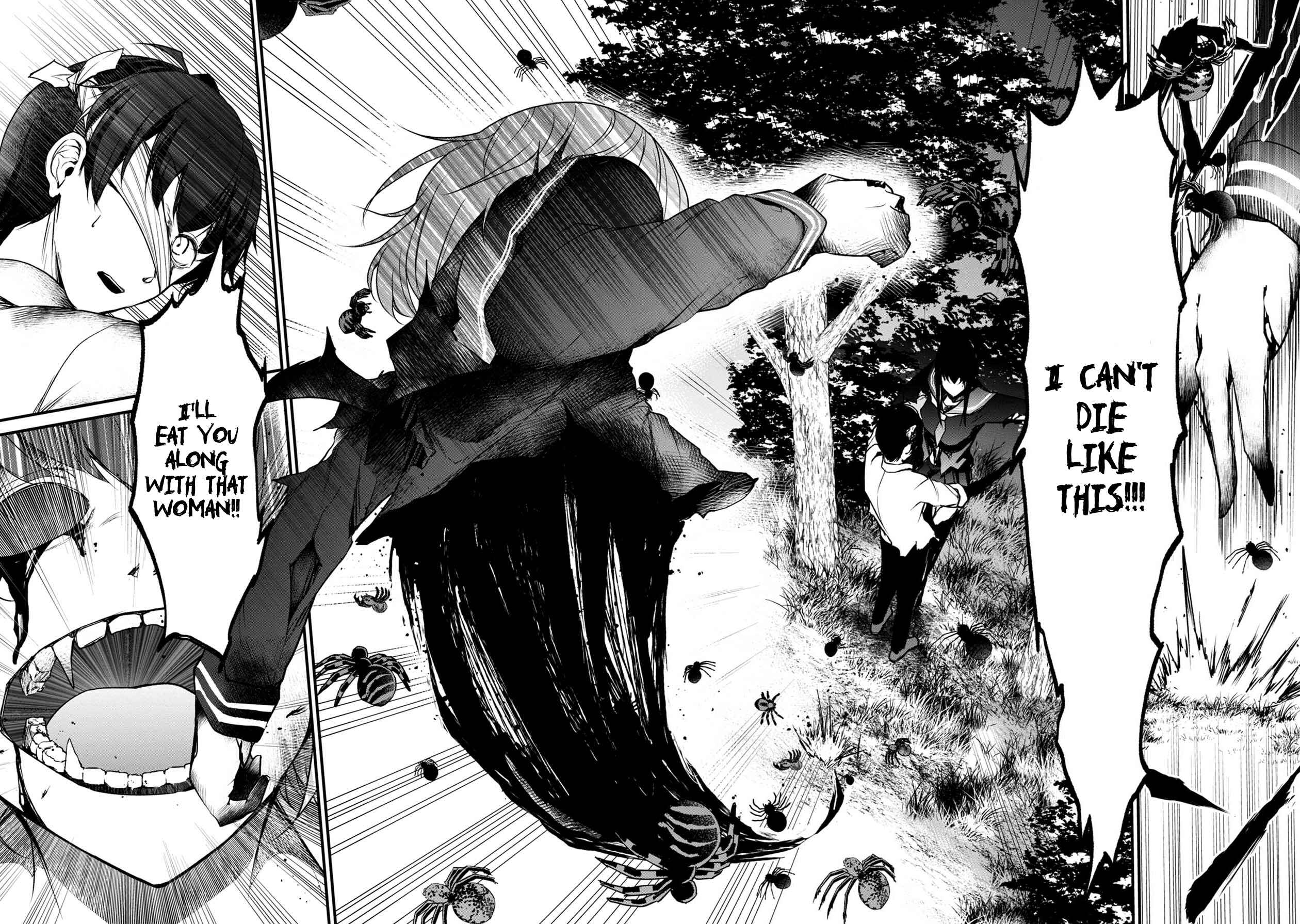 Page 18 Chapter 38 Namae no nai Kaibutsu - Kumo to Shoujo to Ryoki Satsujin