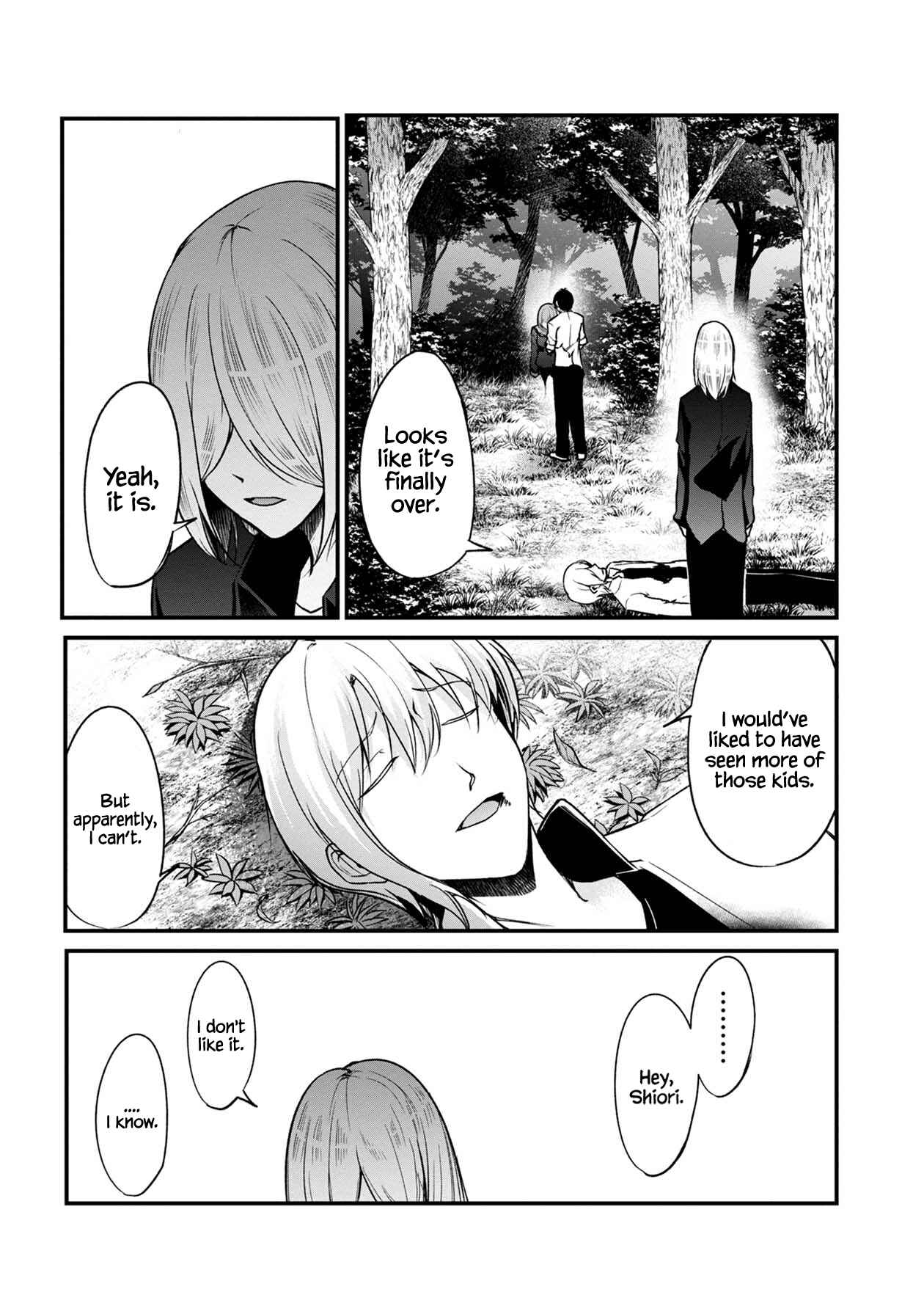 Page 26 Chapter 38 Namae no nai Kaibutsu - Kumo to Shoujo to Ryoki Satsujin