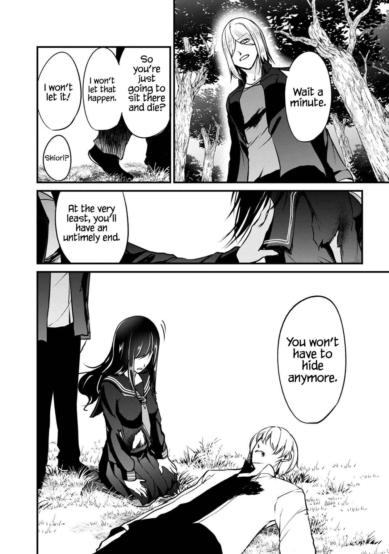 Page 31 Chapter 38 Namae no nai Kaibutsu - Kumo to Shoujo to Ryoki Satsujin