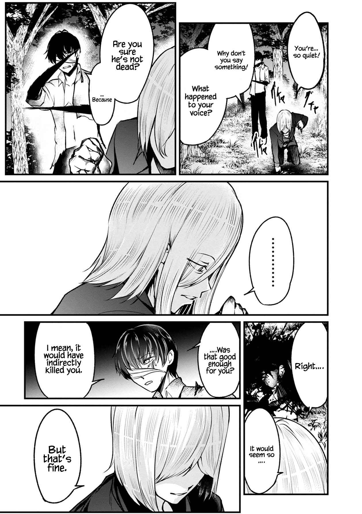 Page 8 Chapter 38 Namae no nai Kaibutsu - Kumo to Shoujo to Ryoki Satsujin