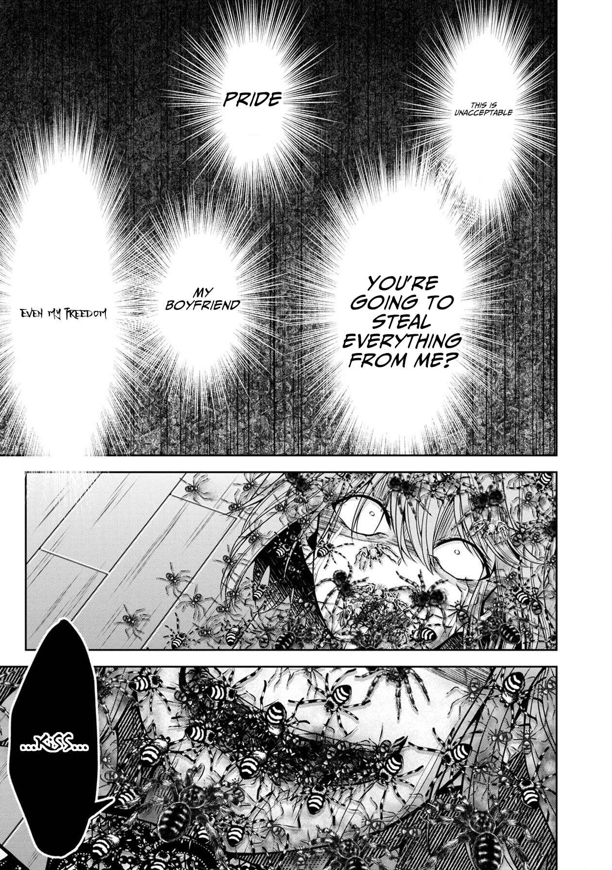 Page 15 Chapter 14 Namae no nai Kaibutsu - Kumo to Shoujo to Ryoki Satsujin