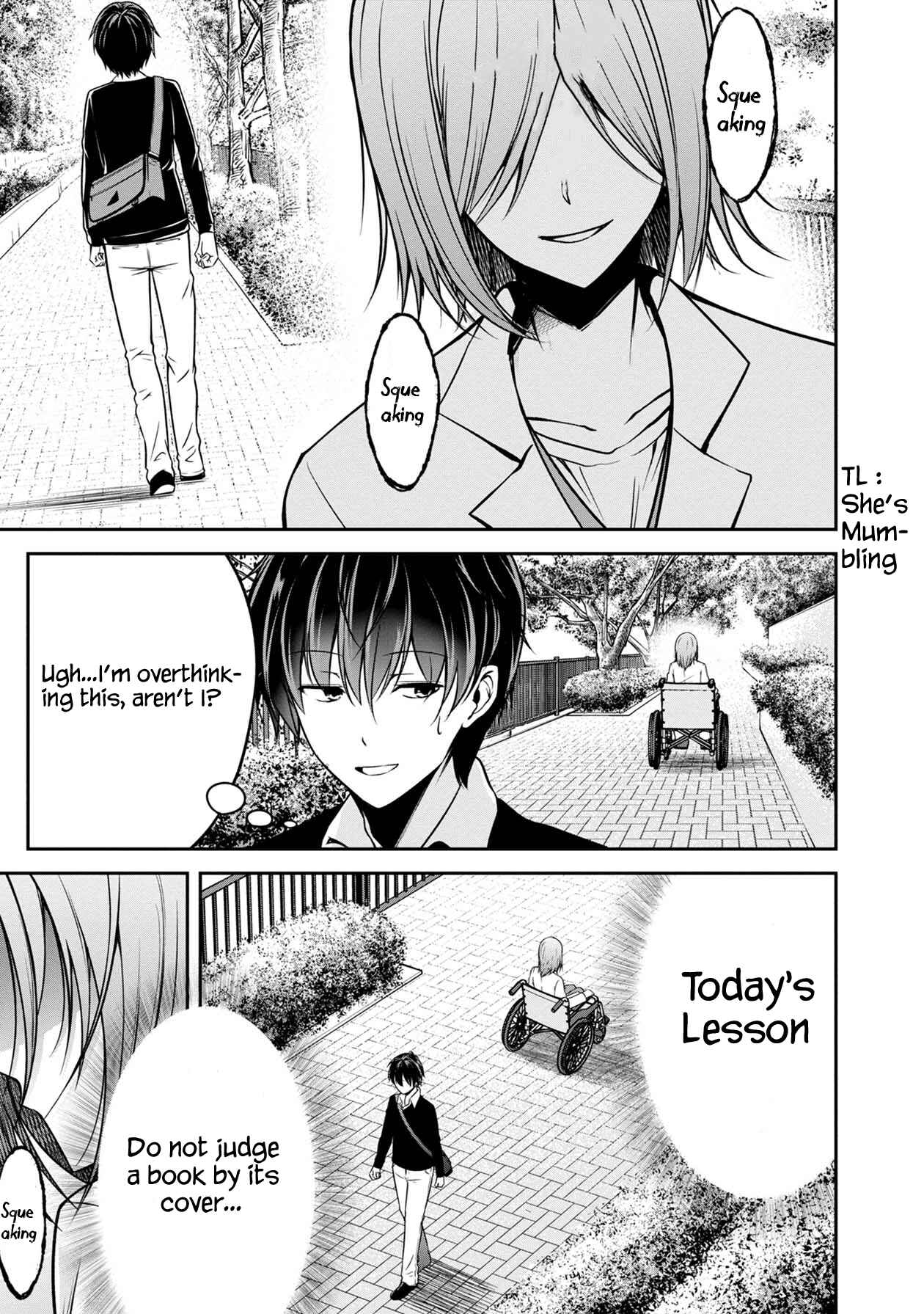 Page 12 Chapter 18 Namae no nai Kaibutsu - Kumo to Shoujo to Ryoki Satsujin