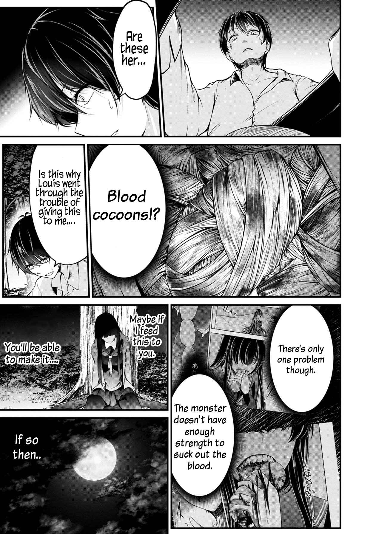 Page 26 Chapter 30 Namae no nai Kaibutsu - Kumo to Shoujo to Ryoki Satsujin
