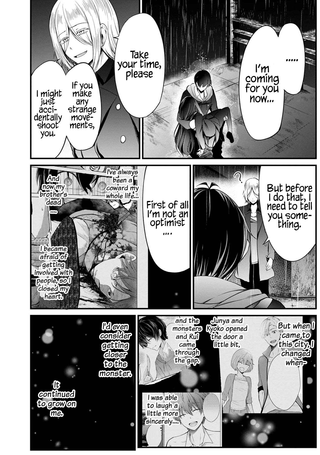Page 9 Chapter 30 Namae no nai Kaibutsu - Kumo to Shoujo to Ryoki Satsujin