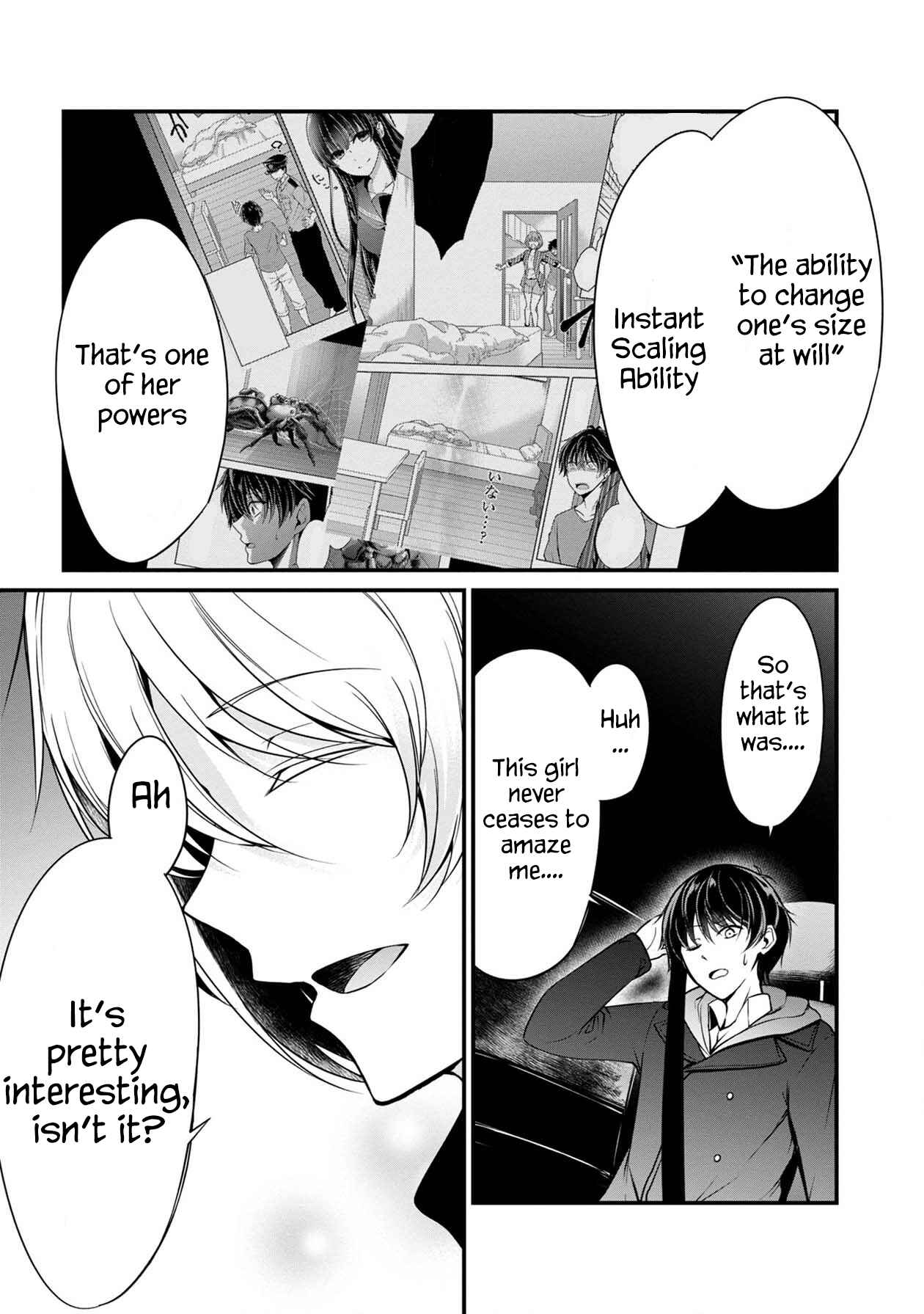 Page 32 Chapter 26 Namae no nai Kaibutsu - Kumo to Shoujo to Ryoki Satsujin