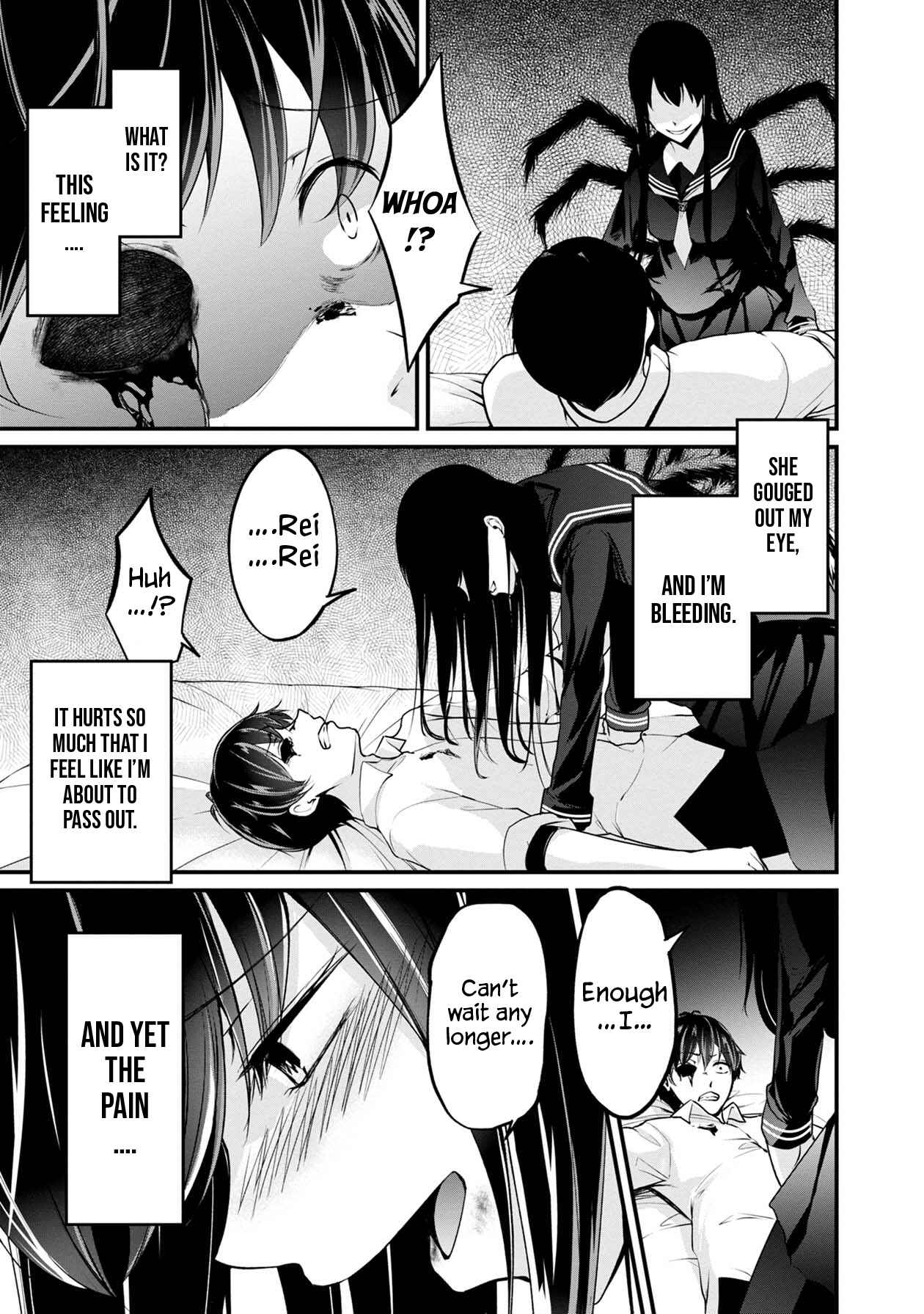 Page 16 Chapter 35 Namae no nai Kaibutsu - Kumo to Shoujo to Ryoki Satsujin