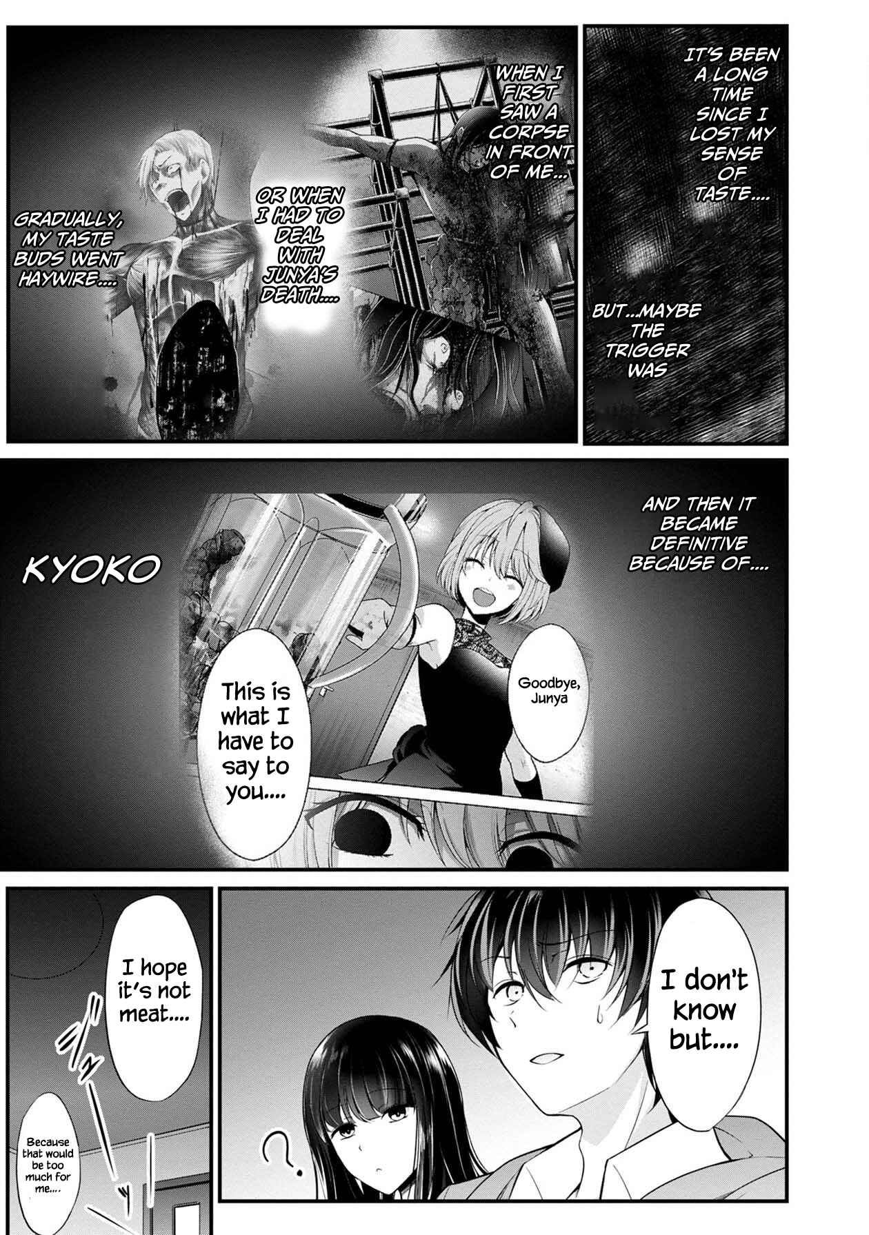 Page 30 Chapter 25 Namae no nai Kaibutsu - Kumo to Shoujo to Ryoki Satsujin