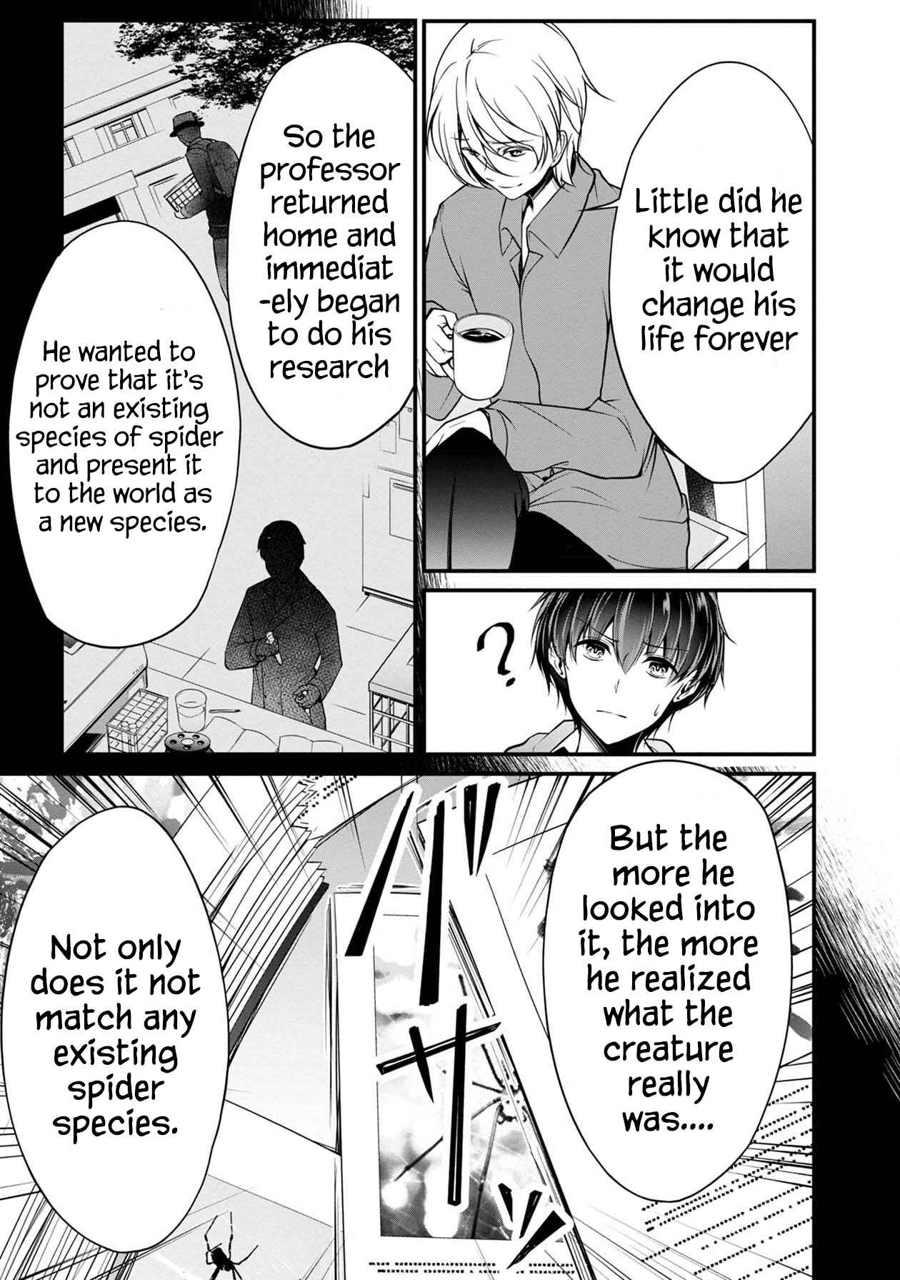 Page 8 Chapter 25 Namae no nai Kaibutsu - Kumo to Shoujo to Ryoki Satsujin
