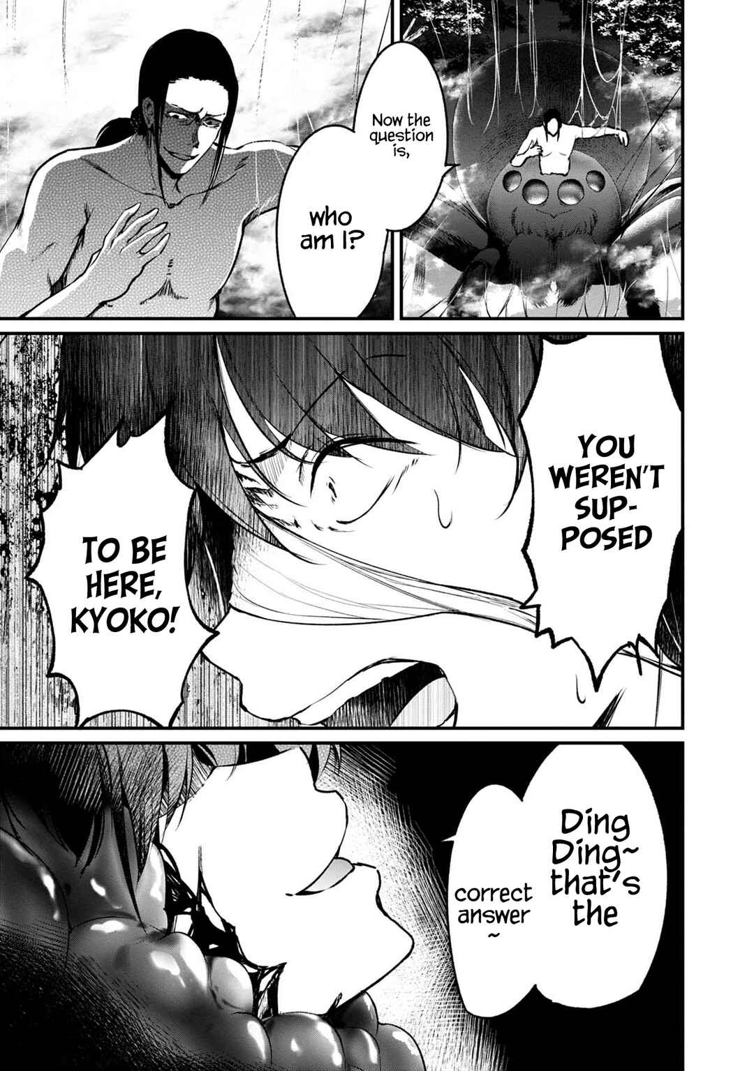 Page 18 Chapter 37 Namae no nai Kaibutsu - Kumo to Shoujo to Ryoki Satsujin
