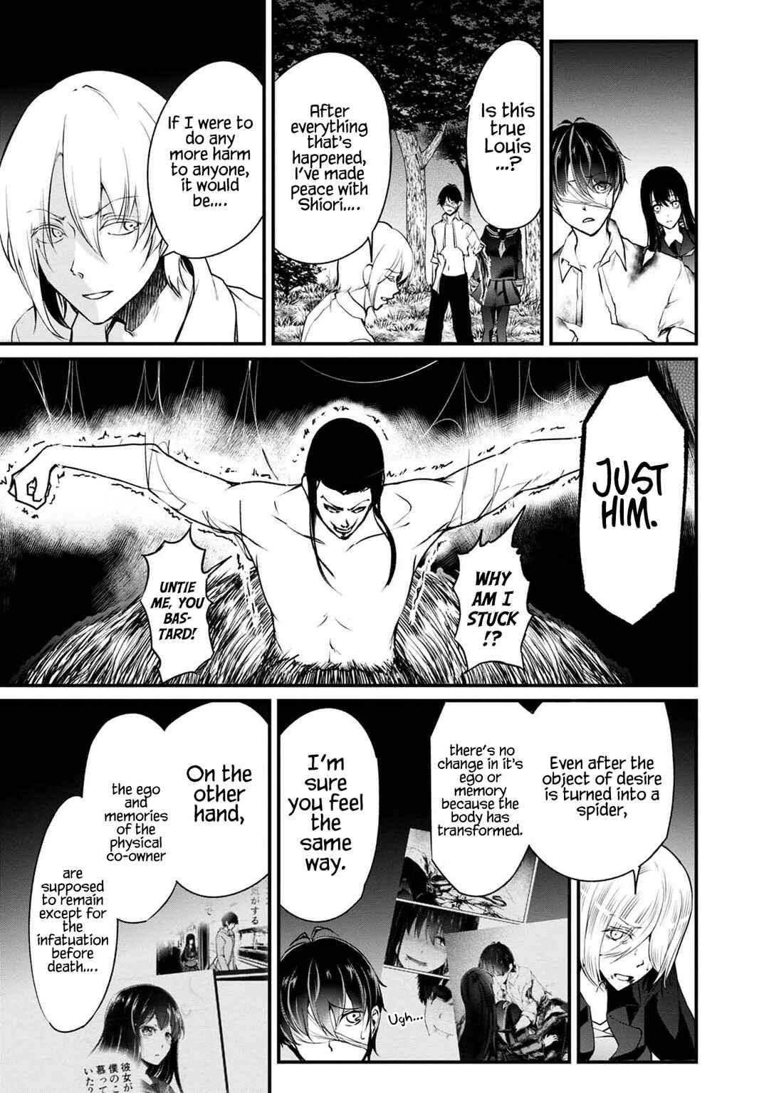 Page 4 Chapter 37 Namae no nai Kaibutsu - Kumo to Shoujo to Ryoki Satsujin