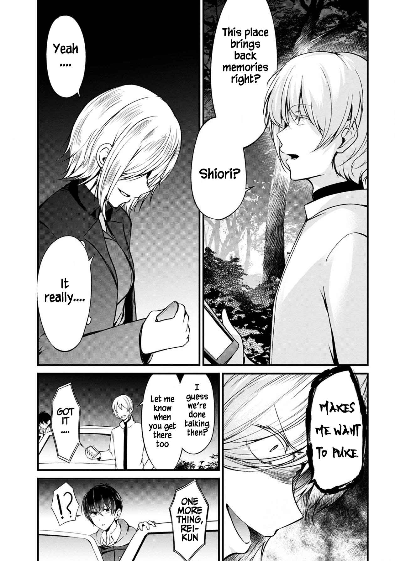 Page 33 Chapter 27 Namae no nai Kaibutsu - Kumo to Shoujo to Ryoki Satsujin