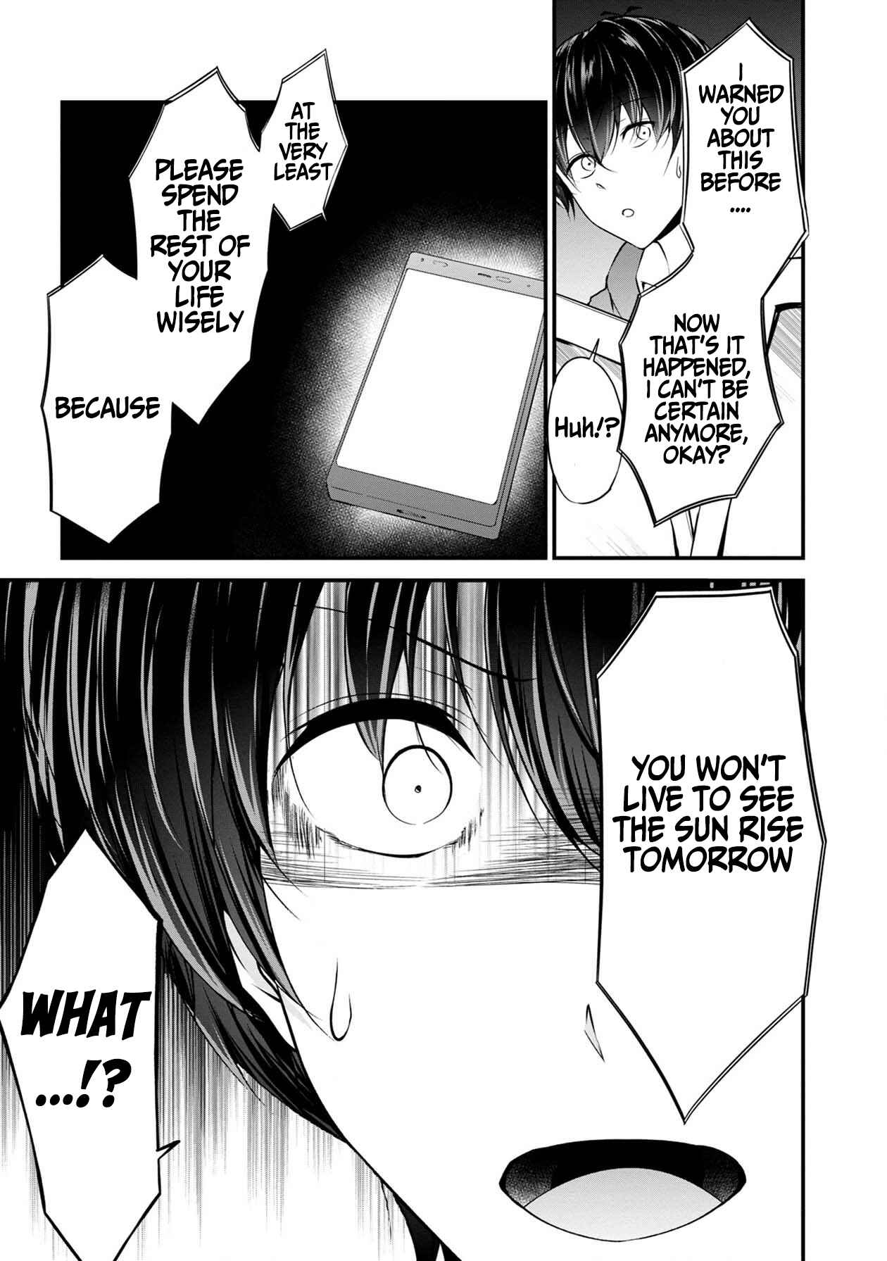 Page 34 Chapter 27 Namae no nai Kaibutsu - Kumo to Shoujo to Ryoki Satsujin