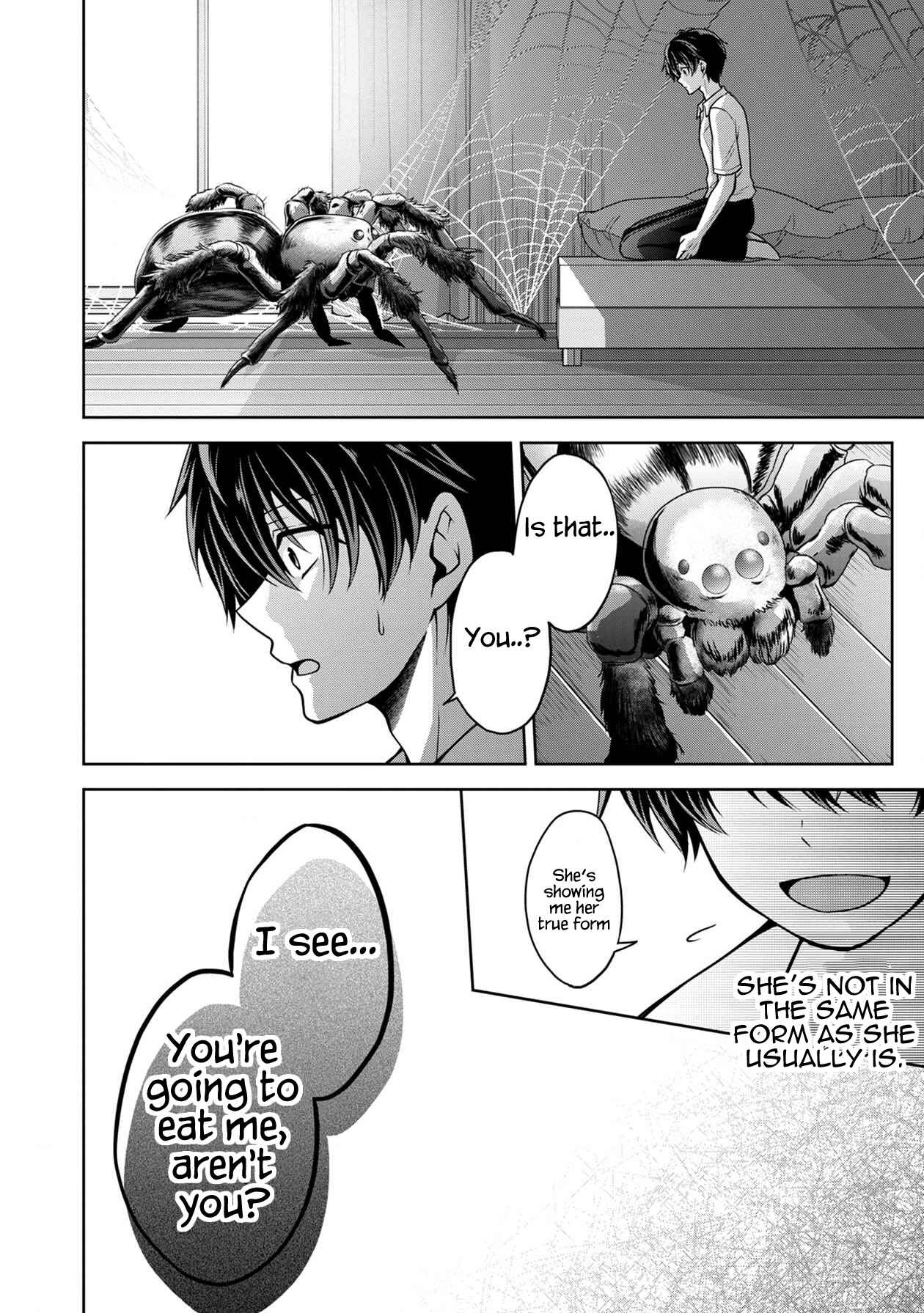 Page 38 Chapter 12 Namae no nai Kaibutsu - Kumo to Shoujo to Ryoki Satsujin