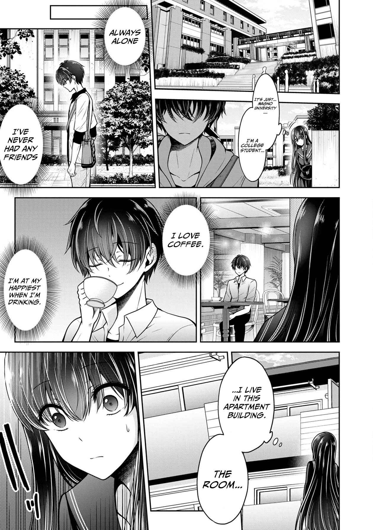 Page 10 Chapter 13 Namae no nai Kaibutsu - Kumo to Shoujo to Ryoki Satsujin