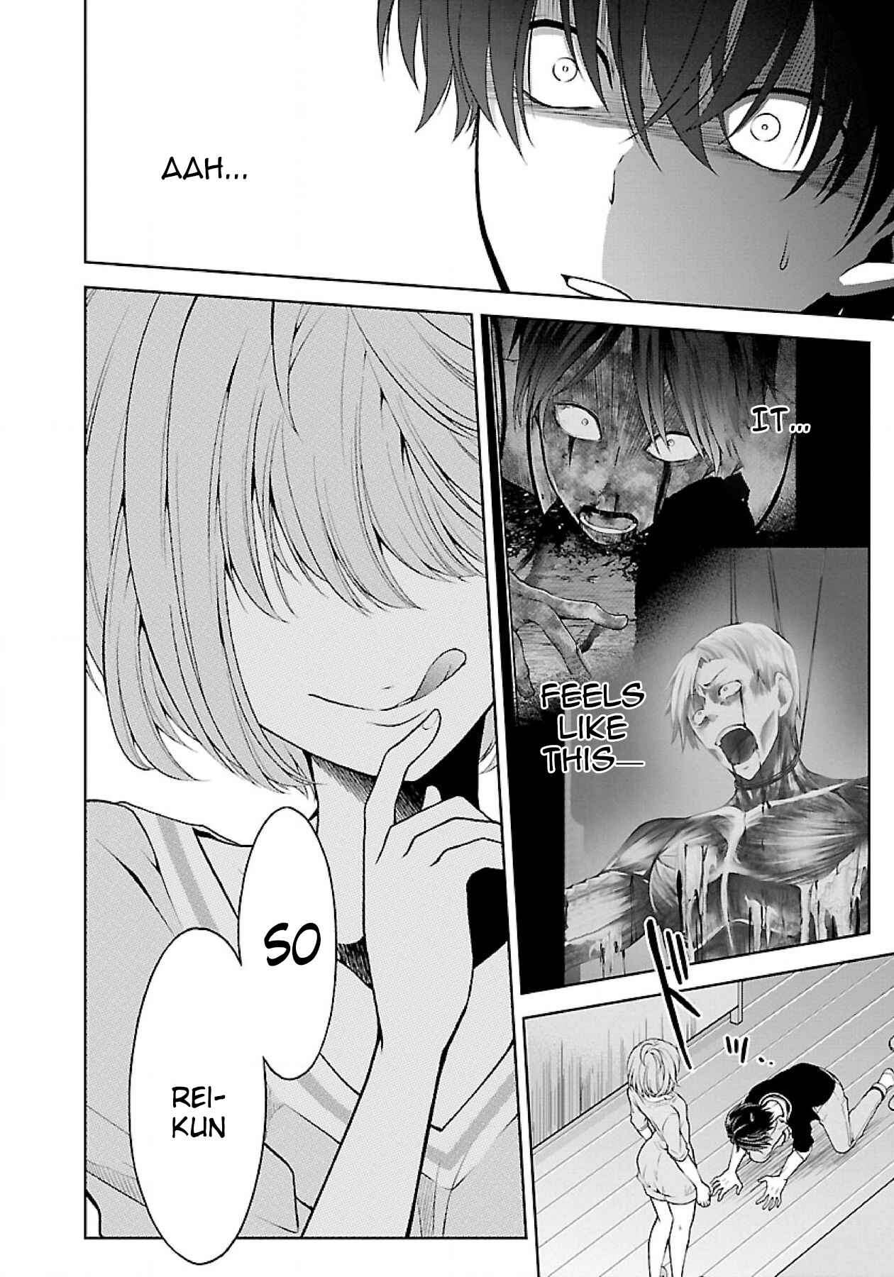 Page 13 Chapter 8.3 Namae no nai Kaibutsu - Kumo to Shoujo to Ryoki Satsujin